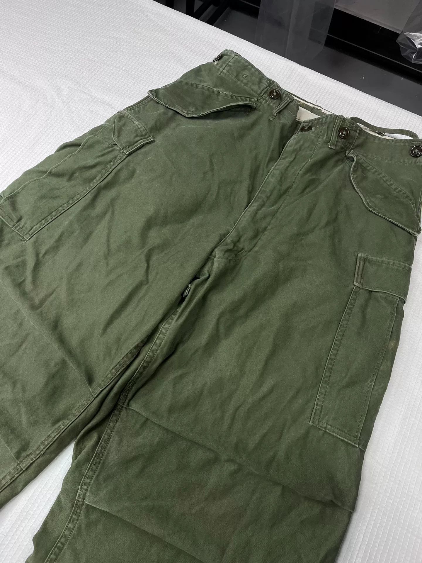 Vintage Vintage 50s M51 Military Canvas Pants Size US 32 / EU 48 - 3 Thumbnail