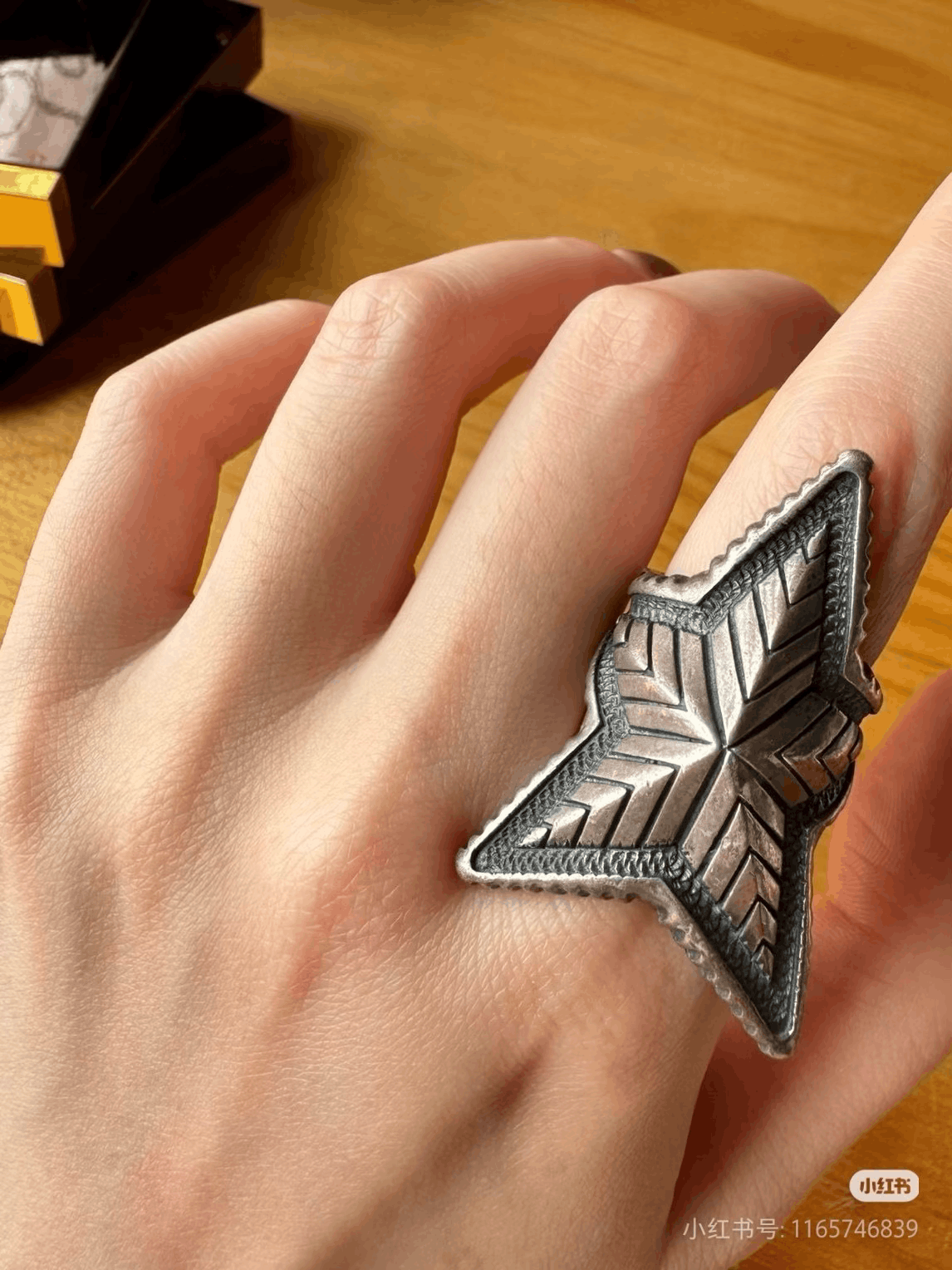 Cody Sanderson Cody Sanderson 925 Silver Large Star Ring Size ONE SIZE - 6 Thumbnail