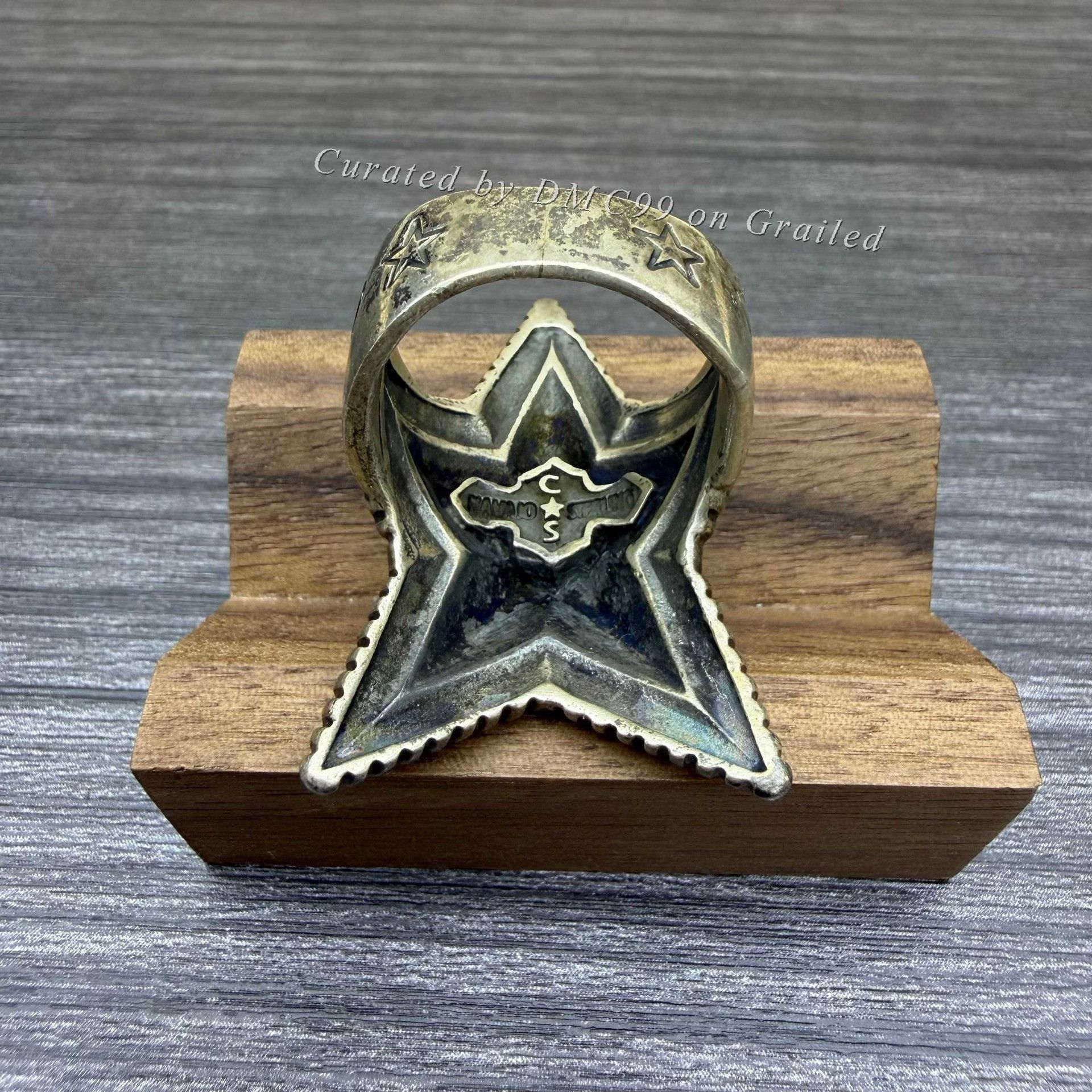 Cody Sanderson Cody Sanderson 925 Silver Large Star Ring Size ONE SIZE - 2 Thumbnail