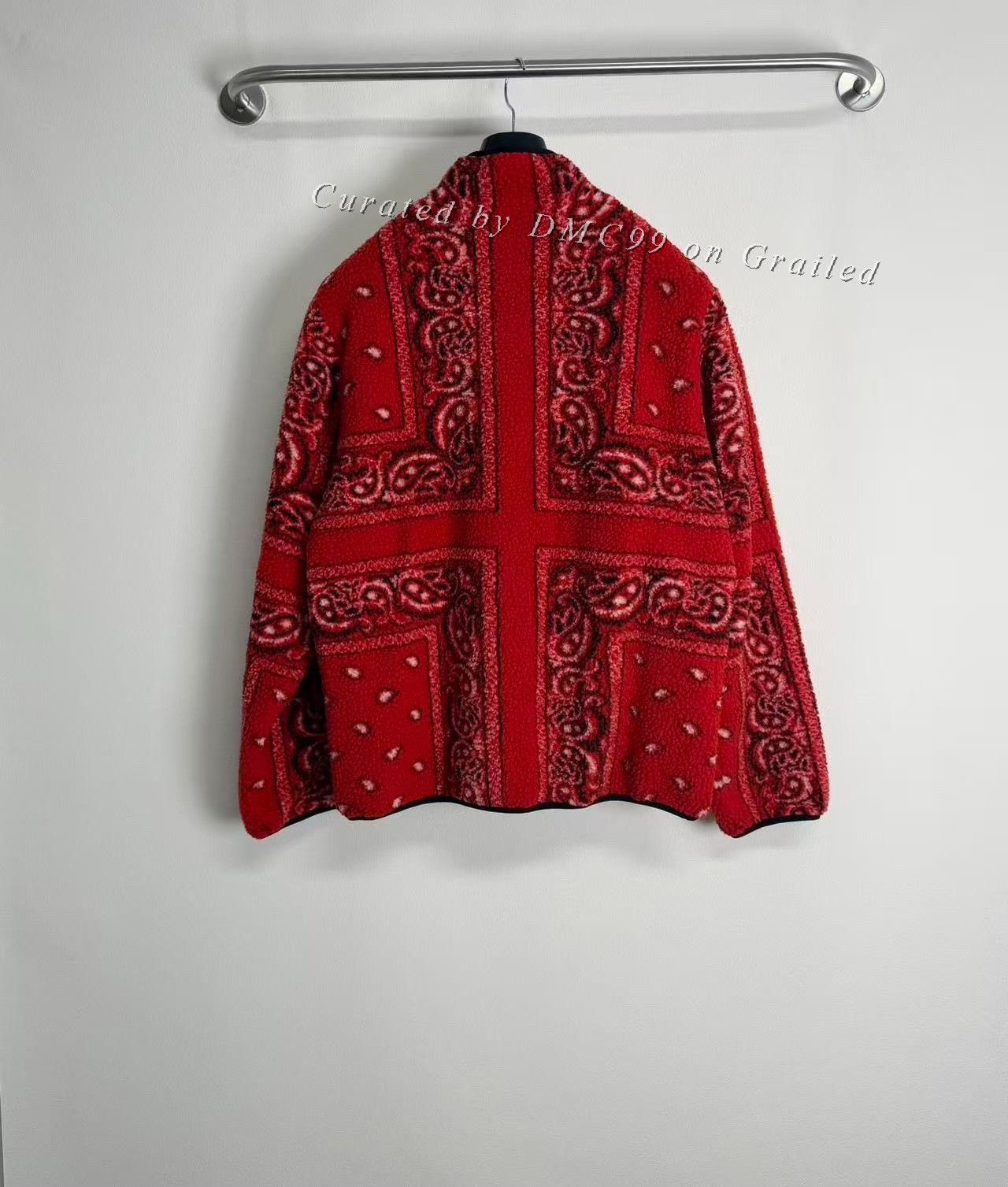 Supreme Supreme Reversible Bandana Fleece Jacket Size US L / EU 52-54 / 3 - 4 Thumbnail
