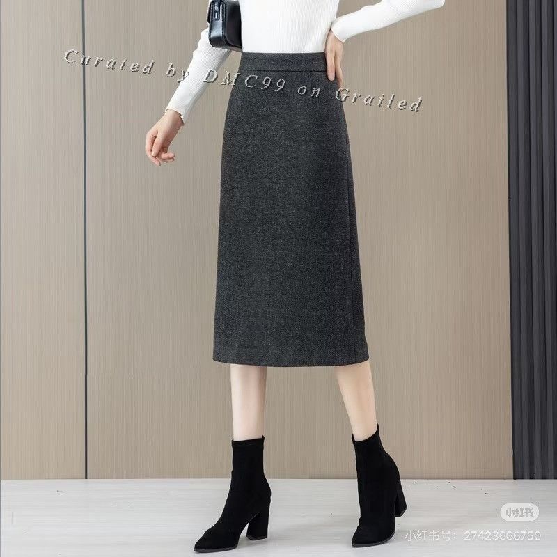 Dior Dior Wool Silk Lined Skirt Size 38" / US 16 / IT 52 - 3 Thumbnail