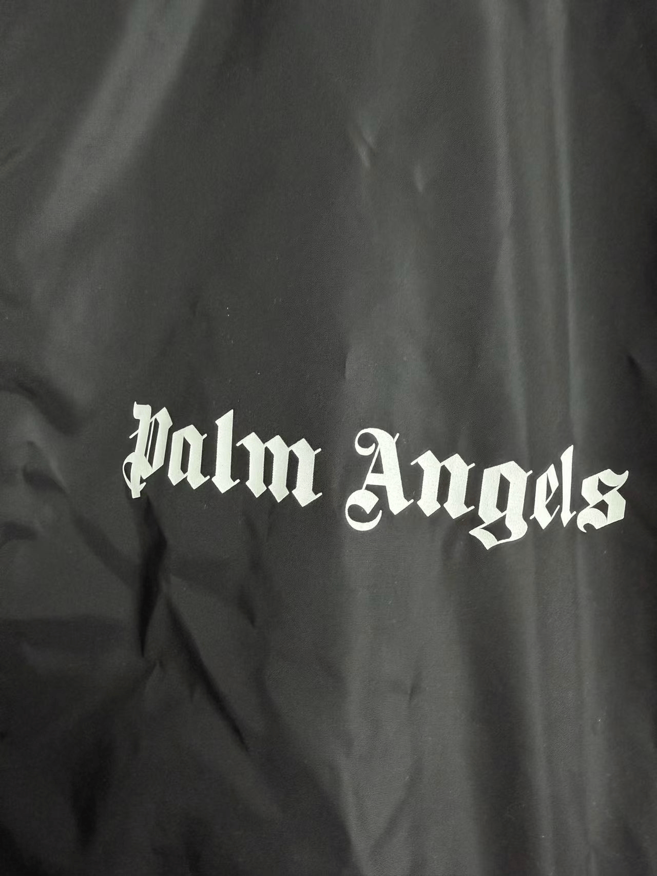 Palm Angels Palm Angels Striped Logo Zip Puffer Jacket Size US XL / EU 56 / 4 - 3 Thumbnail