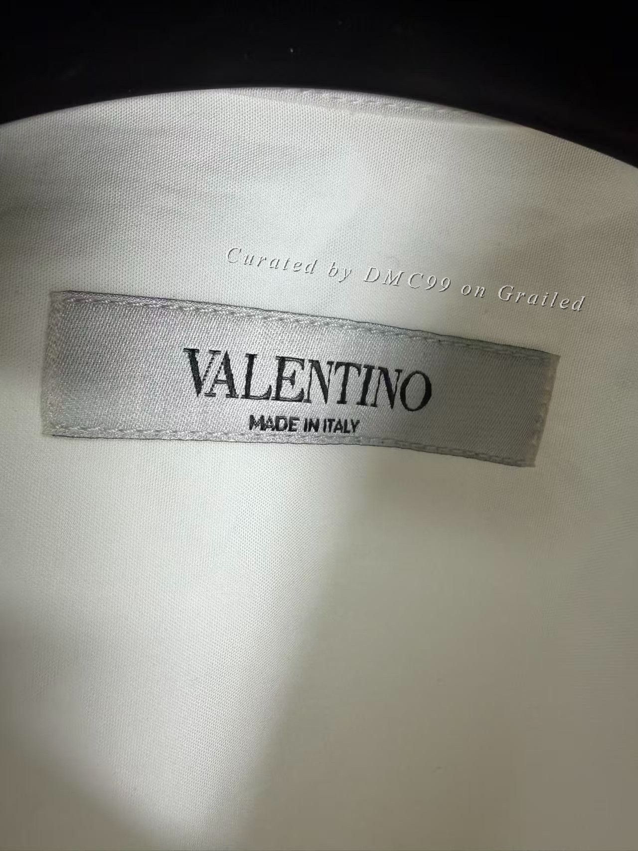 Valentino Valentino VLOGO DREAMERS White Shirt Size US M / EU 48-50 / 2 - 2 Thumbnail