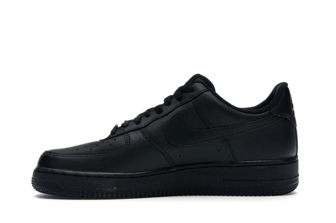 Nike Air Force 1 Low '07 Black Size US 12 / EU 45 - 3 Thumbnail