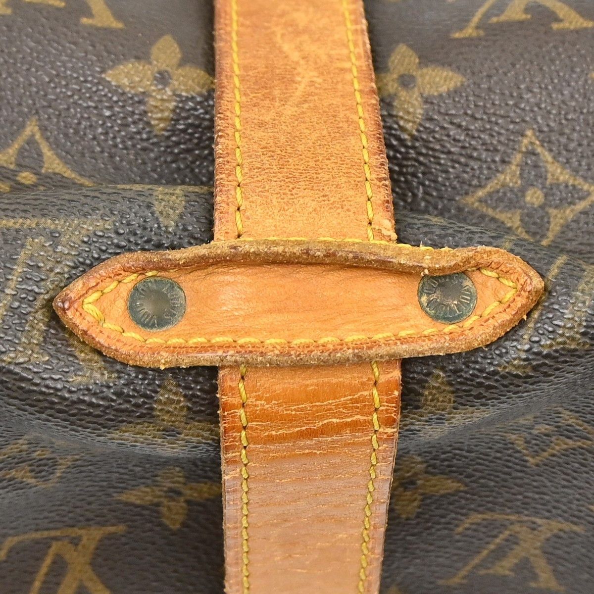 Louis Vuitton Louis Vuitton Saumur Handbag Monogram Canvas Size ONE SIZE - 14 Thumbnail