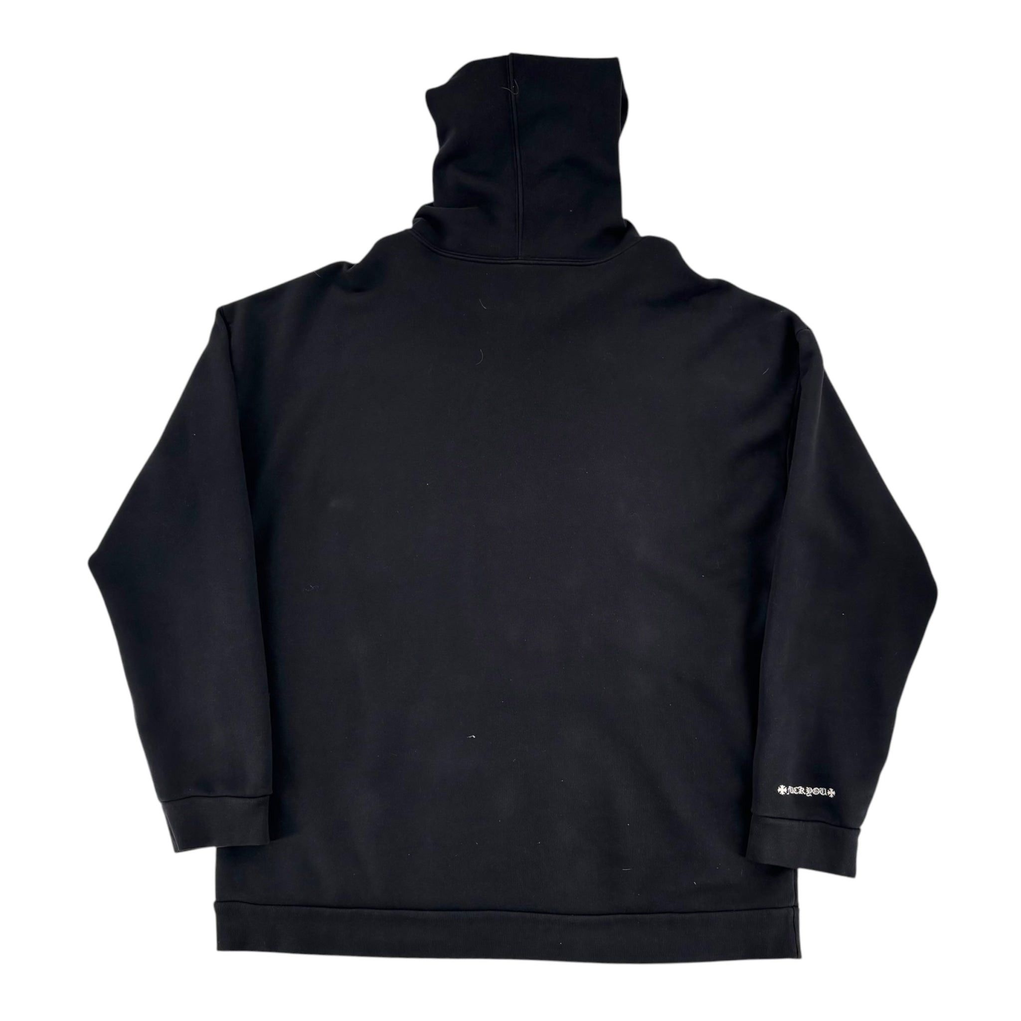 Chrome Hearts Embroidered Vertical Letters Hoodie Black Size US L / EU 52-54 / 3 - 2 Thumbnail