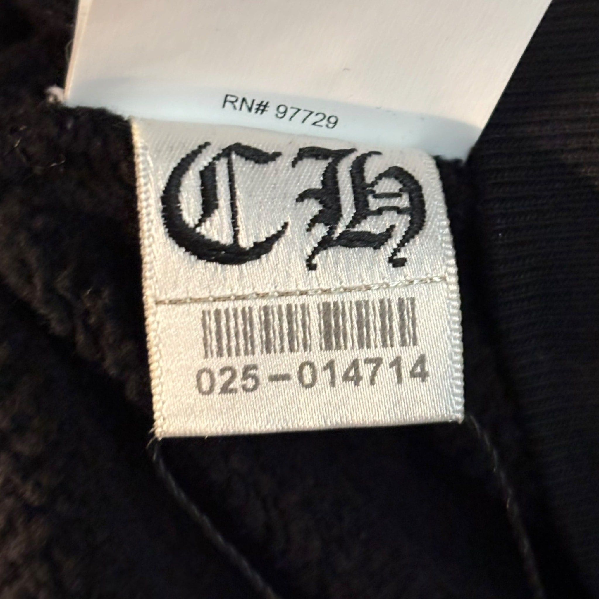 Chrome Hearts Embroidered Vertical Letters Hoodie Black Size US L / EU 52-54 / 3 - 6 Thumbnail