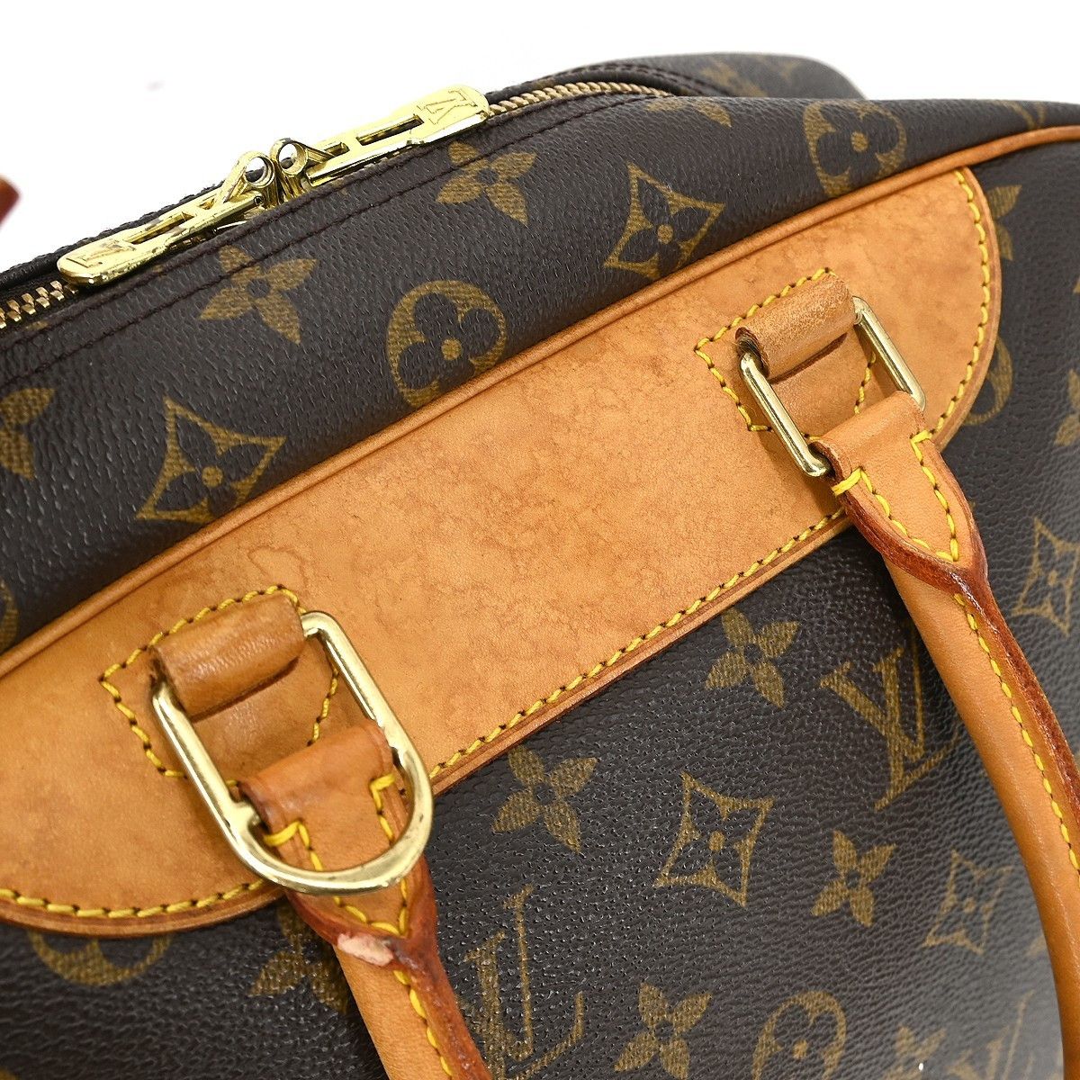 Louis Vuitton Louis Vuitton Deauville Handbag Monogram Canvas Size ONE SIZE - 11 Thumbnail