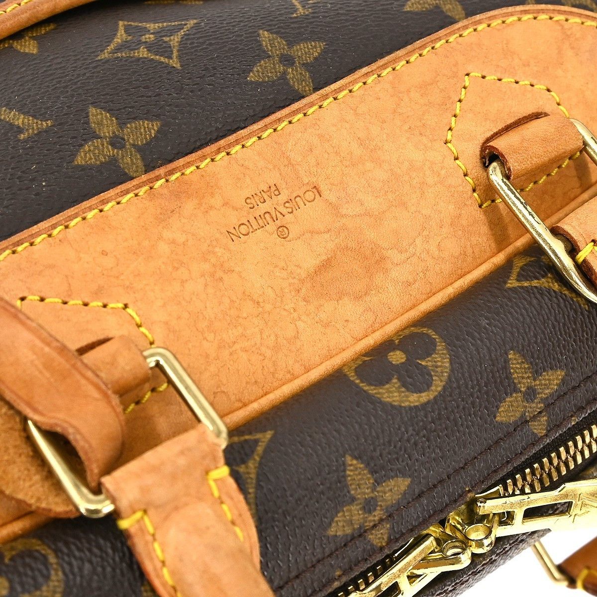 Louis Vuitton Louis Vuitton Deauville Handbag Monogram Canvas Size ONE SIZE - 9 Thumbnail