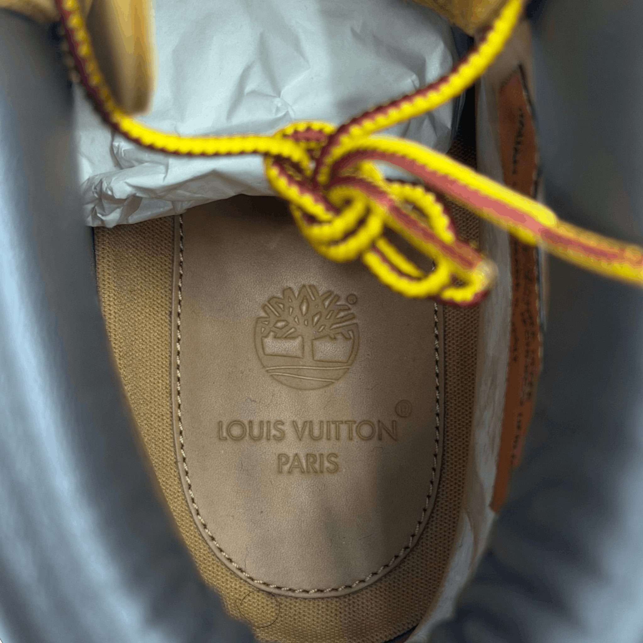 Louis Vuitton Timberland 6" Ankle Boot Wheat Monogram Size US 12 / EU 45 - 11 Thumbnail