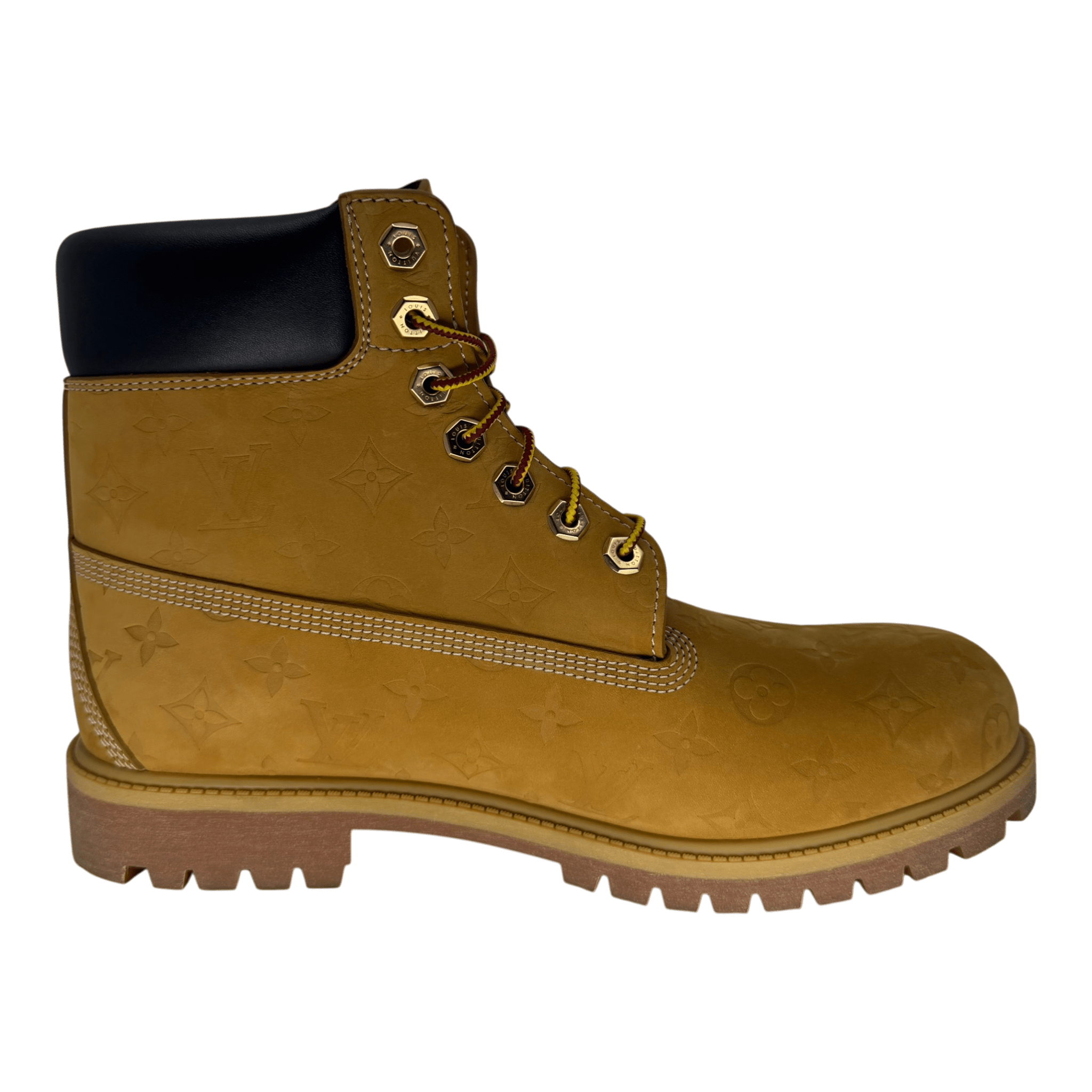 Louis Vuitton Timberland 6" Ankle Boot Wheat Monogram Size US 12 / EU 45 - 5 Thumbnail