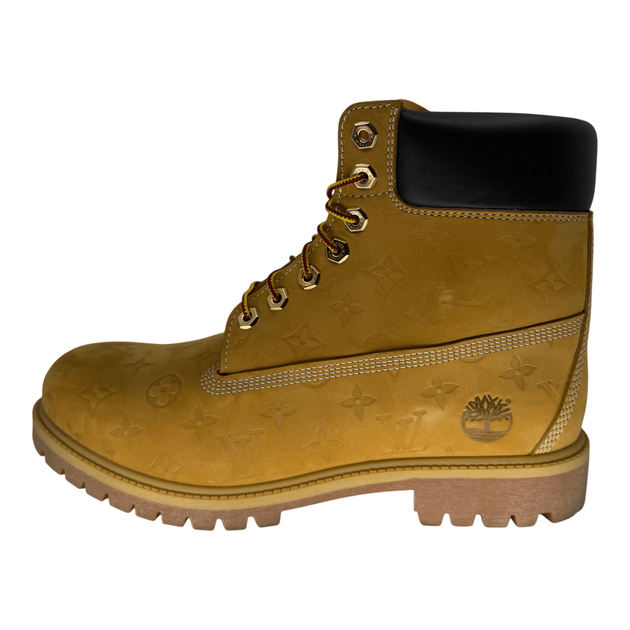 Louis Vuitton Timberland 6" Ankle Boot Wheat Monogram Size US 12 / EU 45 - 4 Thumbnail