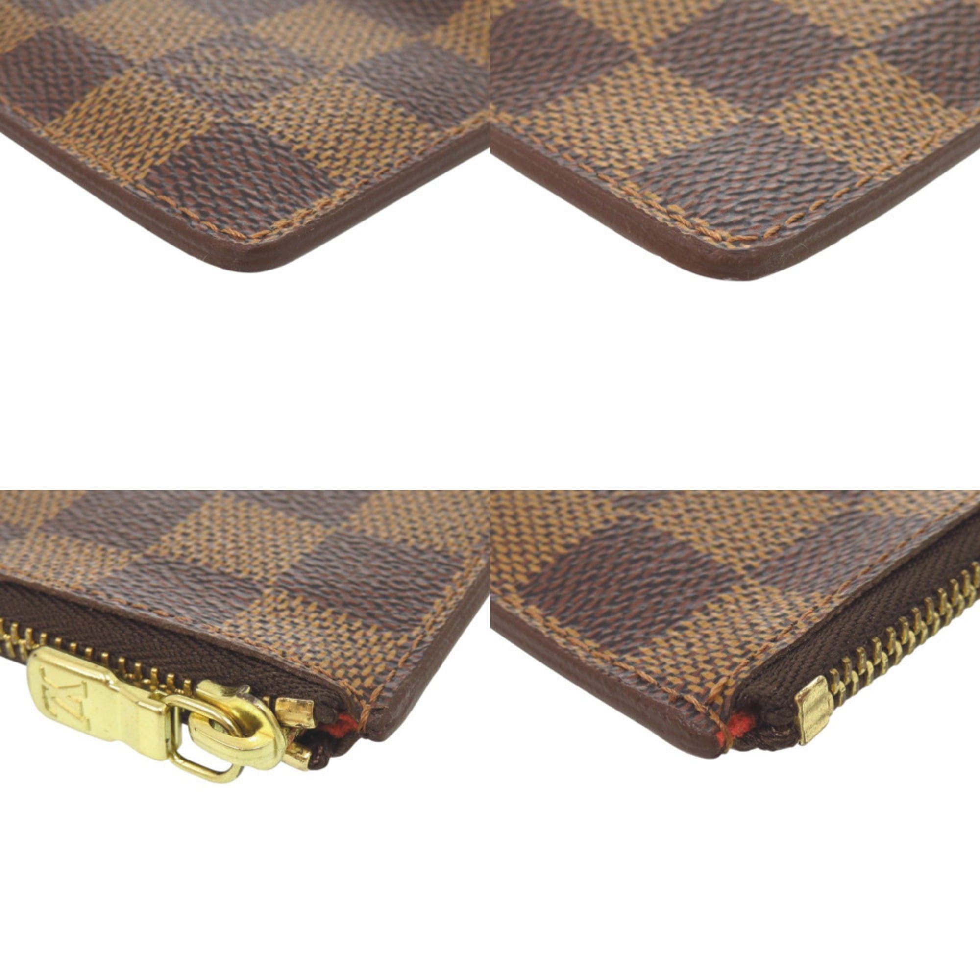 Louis Vuitton Excellent condition Louis Vuitton Pochette Clé Damier N62658 wallet/coin case LV 0843LOUIS VUITTON Size ONE SIZE - 3 Thumbnail