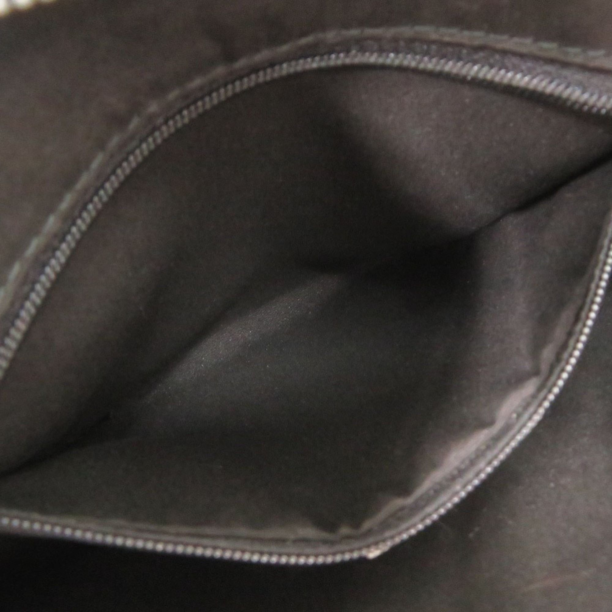 Gucci Excellent condition Gucci GG canvas leather 257282 silver one-shoulder bag 0565GUCCI Size ONE SIZE - 6 Thumbnail