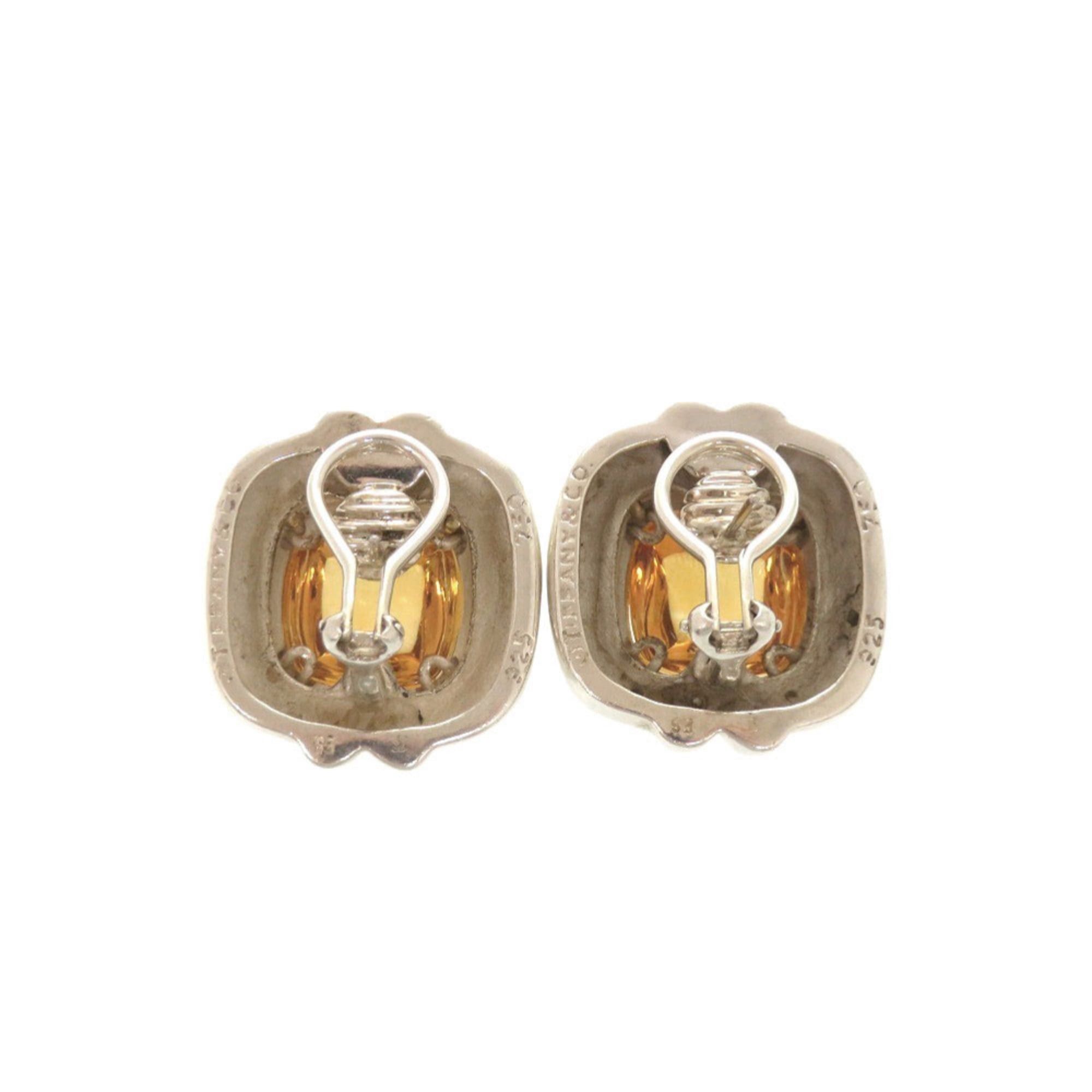 Tiffany & Co. Tiffany & Co. Vintage Square Sterling Silver 925 18K Yellow Gold 750 Citrine Earrings 0491 TIFFANY&Co. Size ONE SIZE - 3 Thumbnail