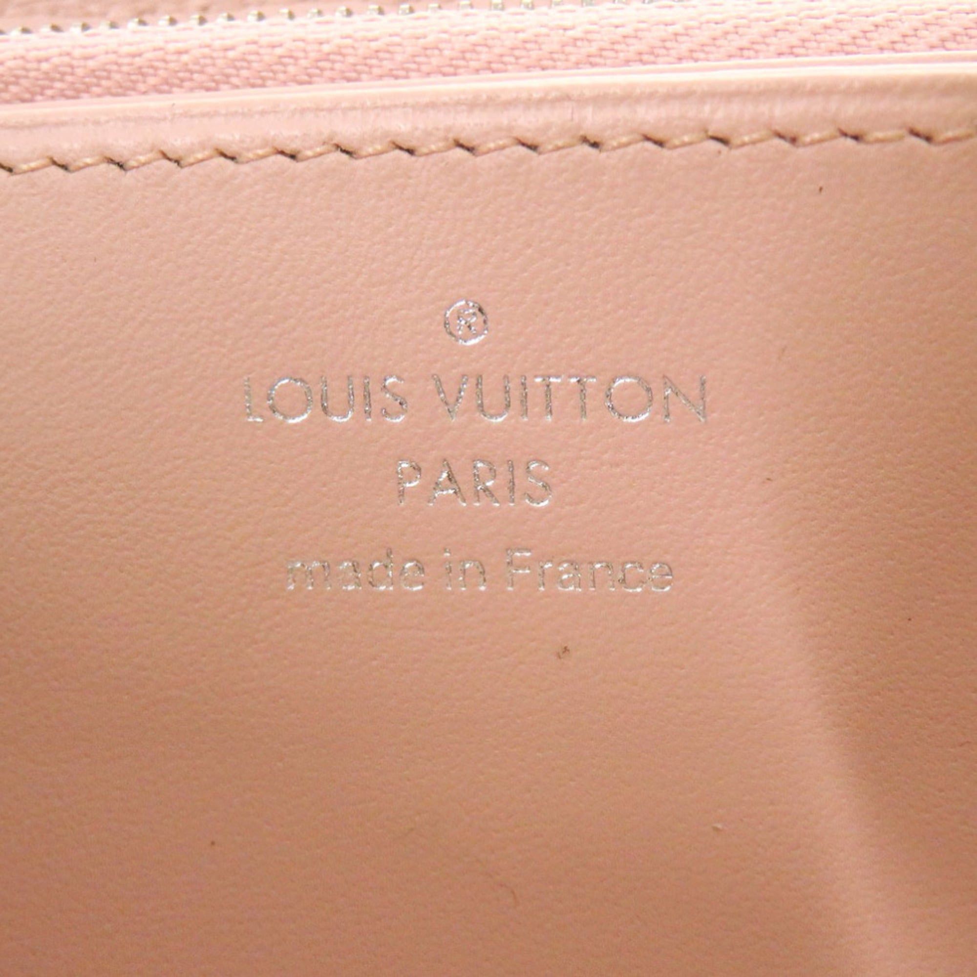 Louis Vuitton Like New Louis Vuitton Zippy Wallet Monogram Mahina M61868 Magnolia Long LV 0884 LOUIS VUITTON Size ONE SIZE - 8 Thumbnail