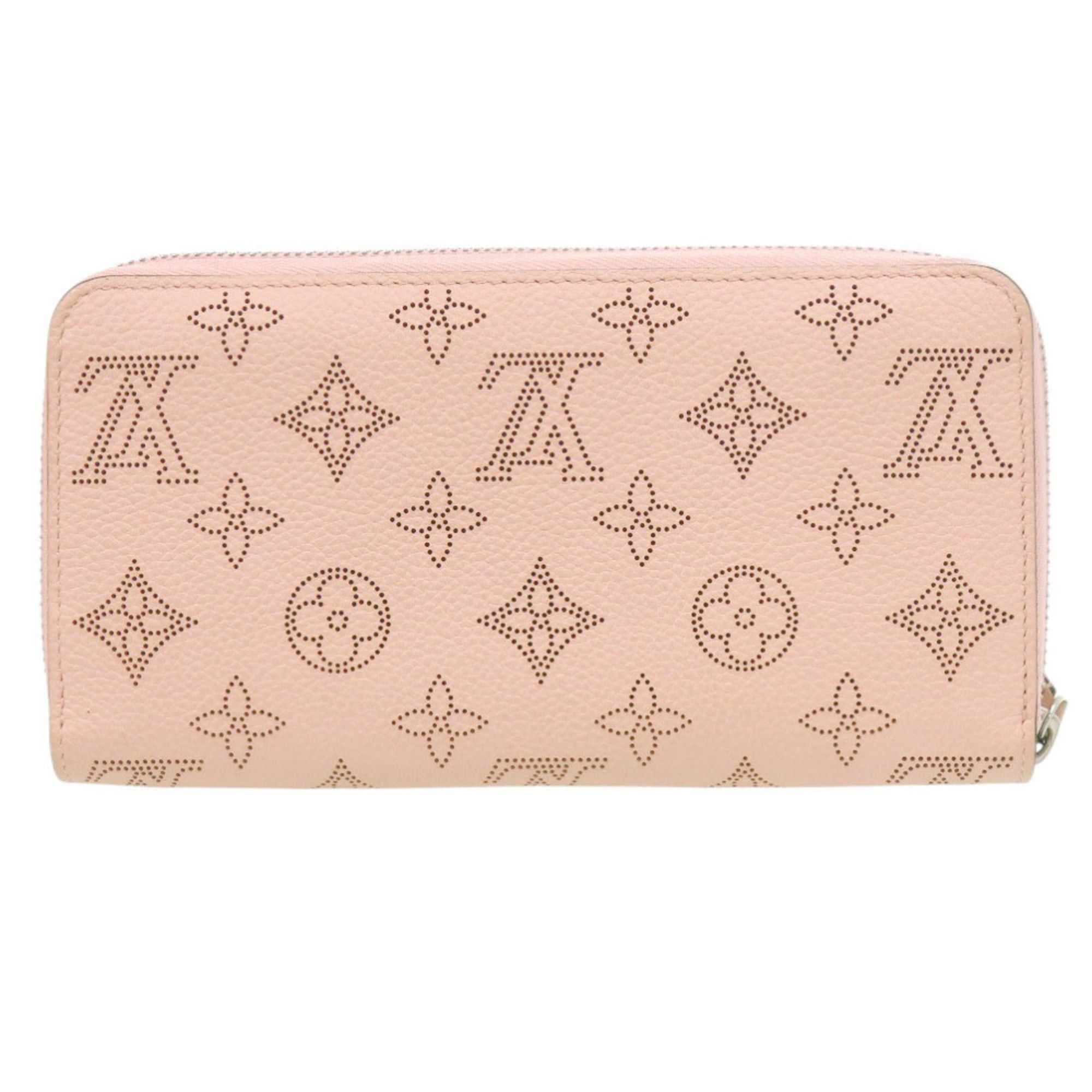 Louis Vuitton Like New Louis Vuitton Zippy Wallet Monogram Mahina M61868 Magnolia Long LV 0884 LOUIS VUITTON Size ONE SIZE - 3 Thumbnail