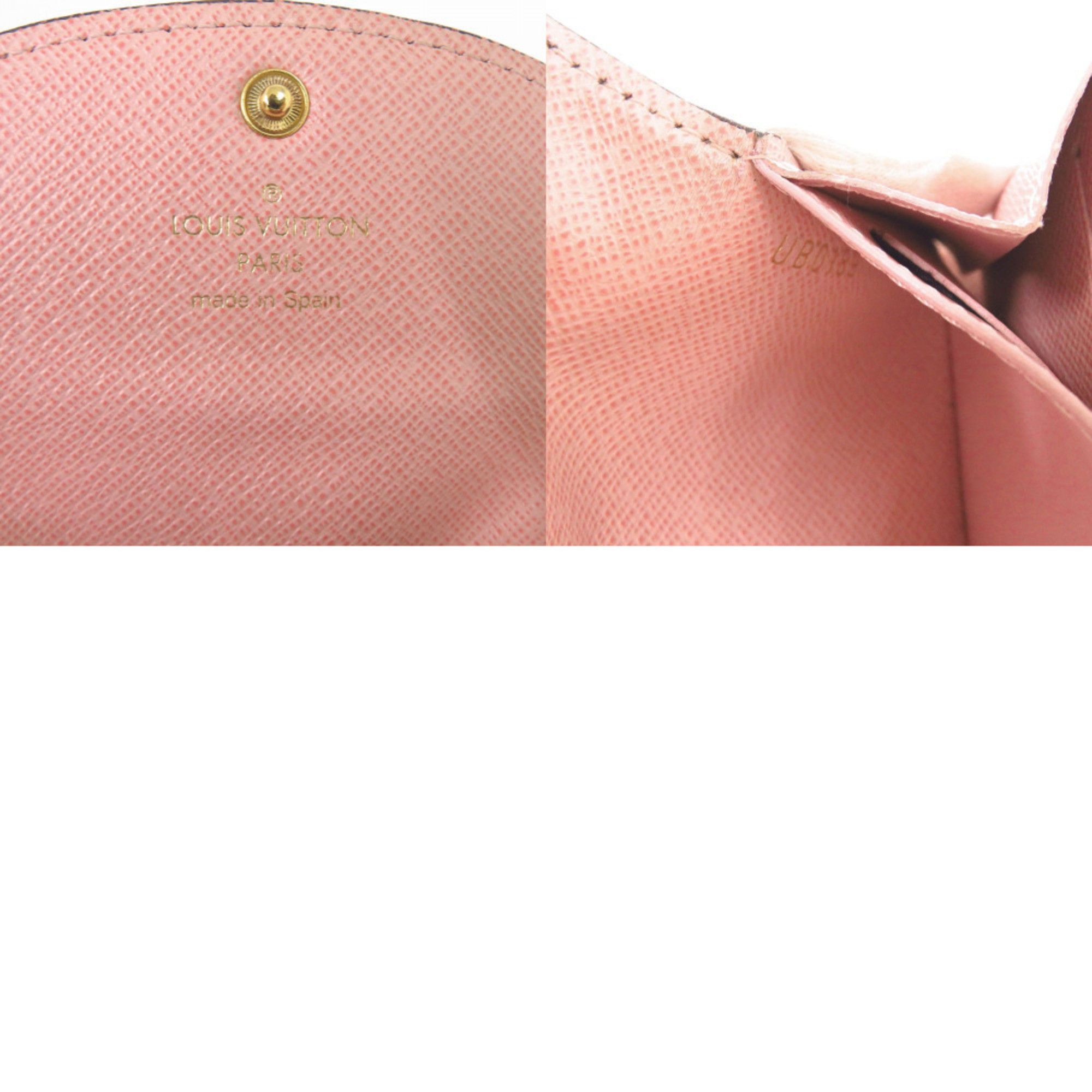 Louis Vuitton Louis Vuitton Portemonnaie Rosalie Damier N64423 Rose Ballerine Wallet/Coin Case LV 0844 LOUIS VUITTON Size ONE SIZE - 10 Thumbnail