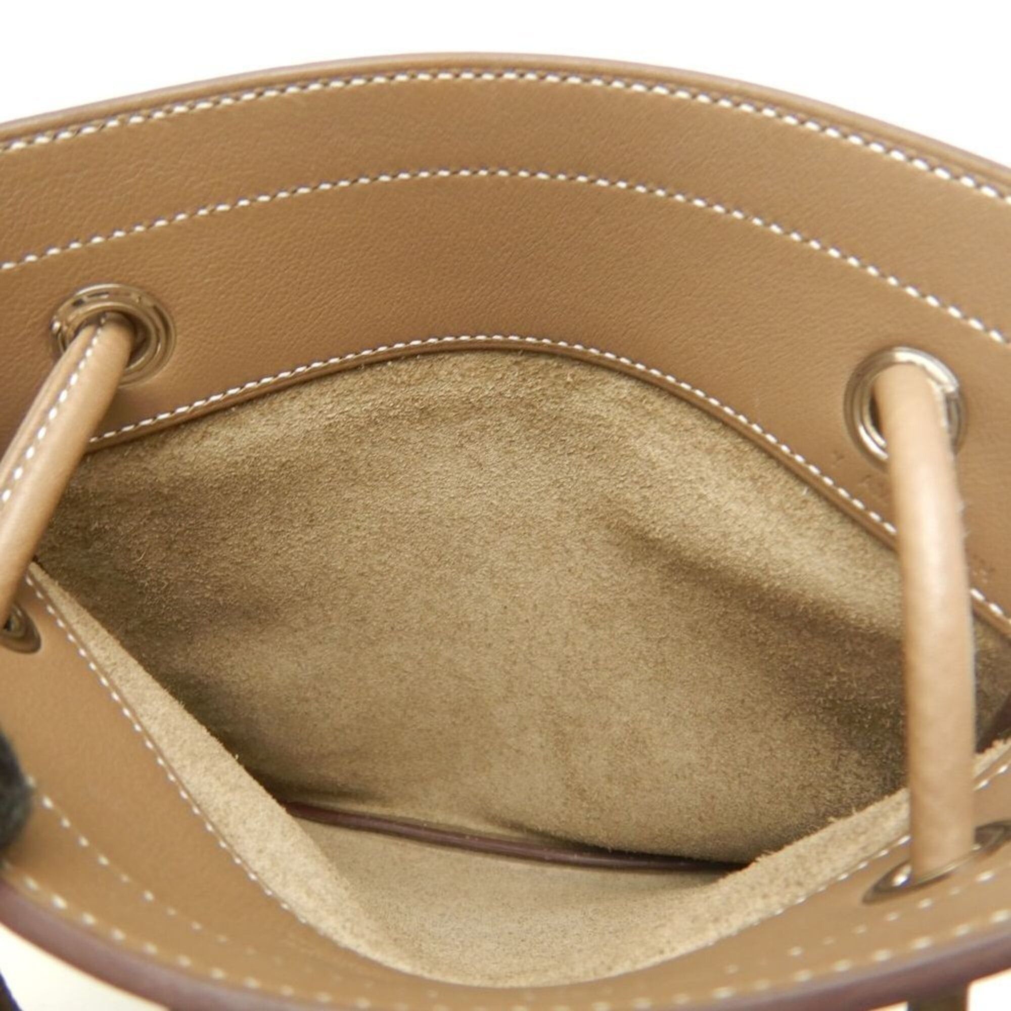 Hermes HERMES Aline Mini Shoulder Bag, Veau Swift Leather, Etoupe, Women's, 253847 Size ONE SIZE - 14 Thumbnail