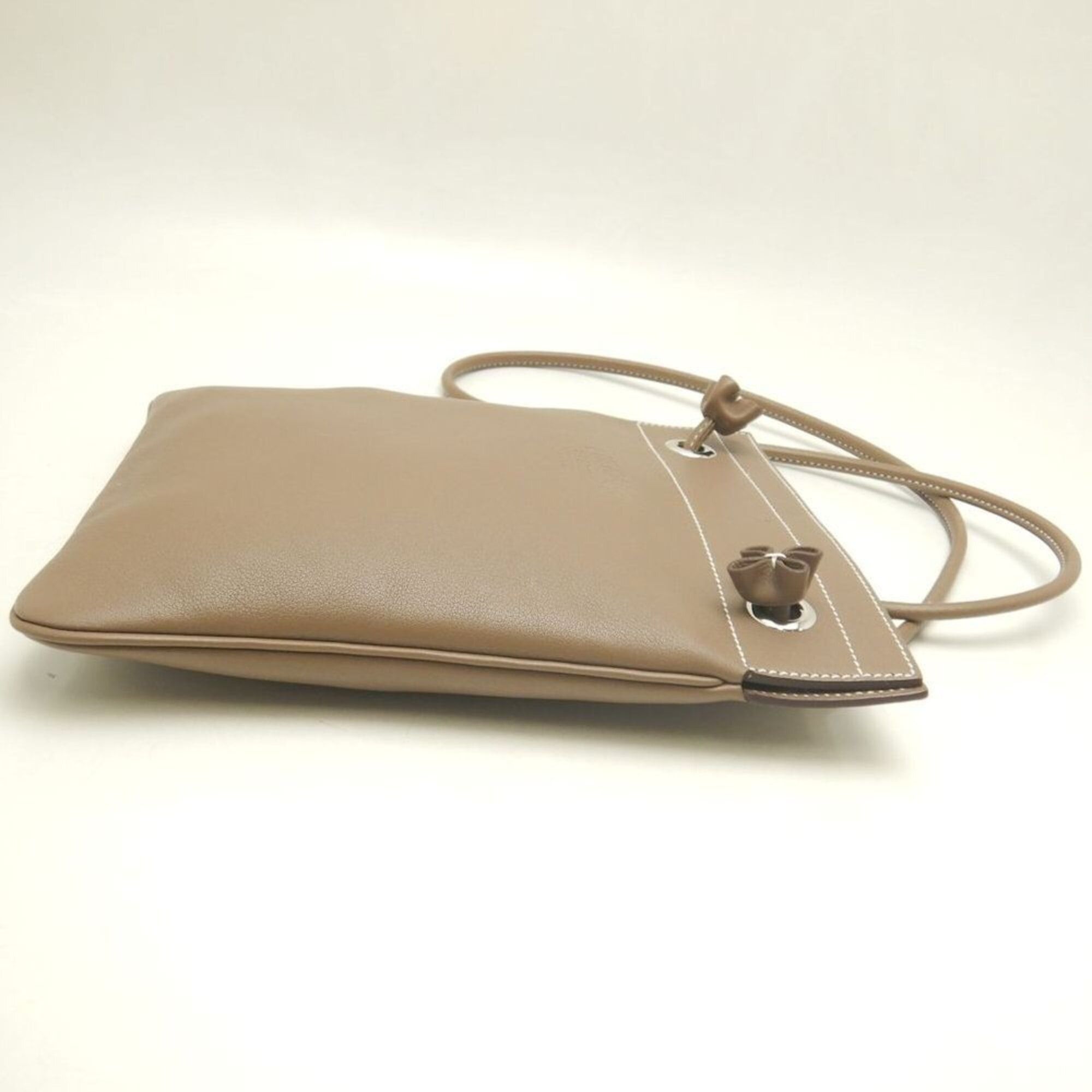 Hermes HERMES Aline Mini Shoulder Bag, Veau Swift Leather, Etoupe, Women's, 253847 Size ONE SIZE - 6 Thumbnail