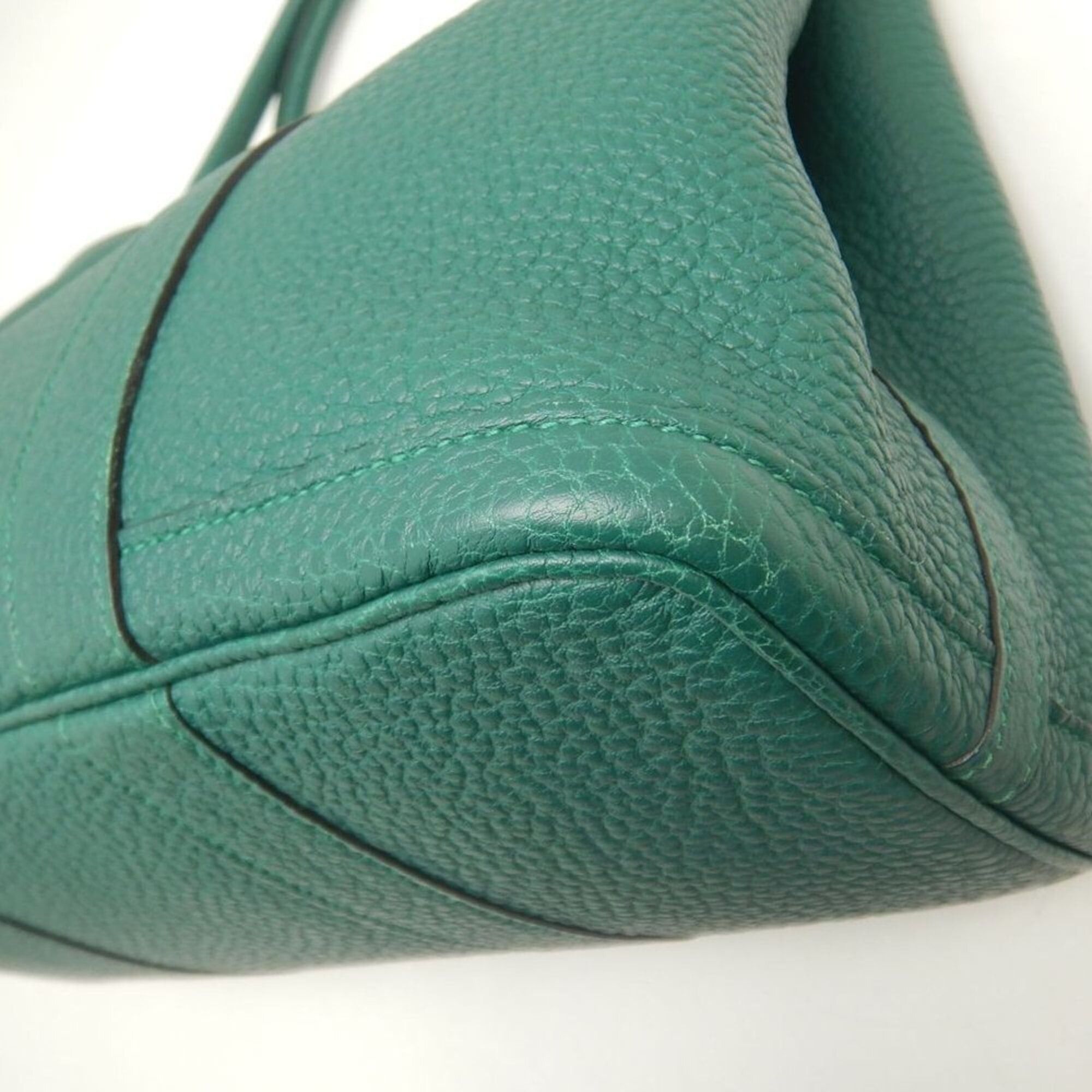 Hermes HERMES Garden Party Handbag, Negonda Green, Women's, 253854 Size ONE SIZE - 20 Thumbnail