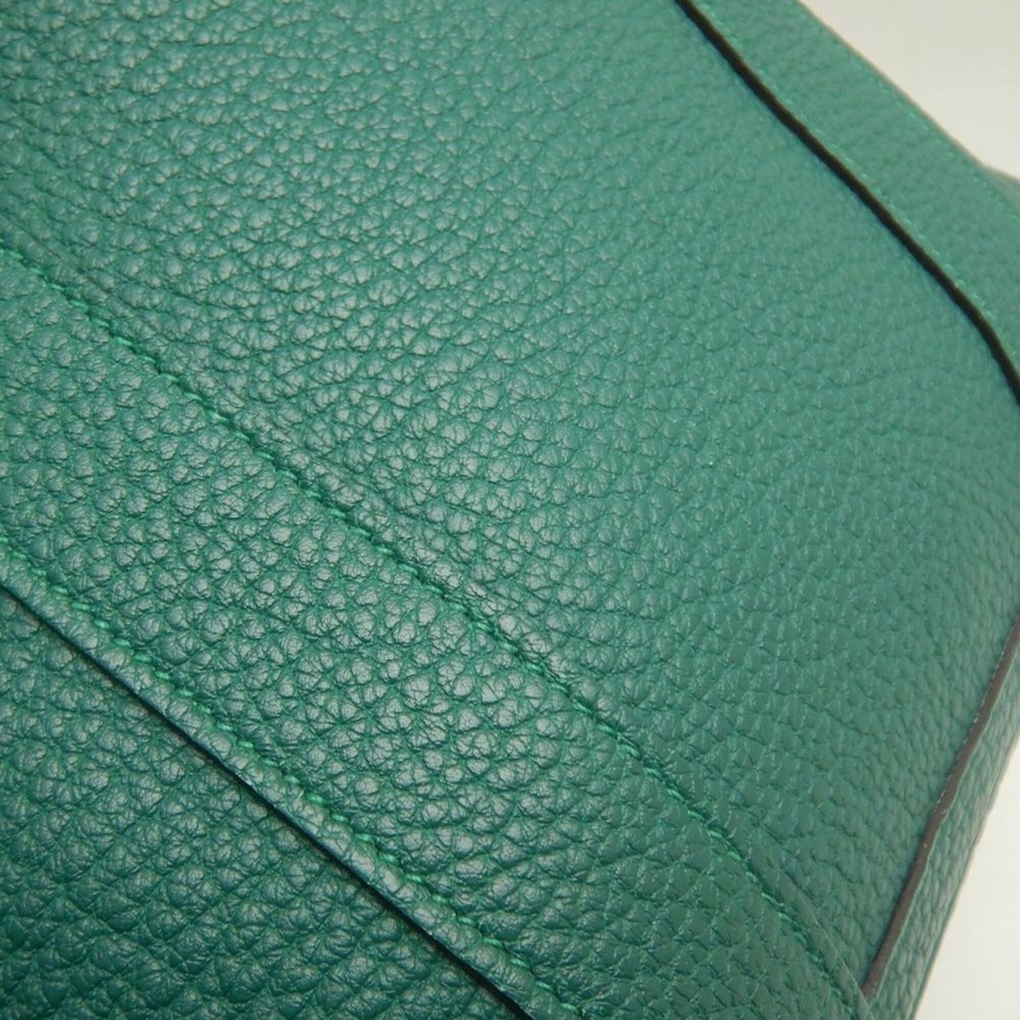 Hermes HERMES Garden Party Handbag, Negonda Green, Women's, 253854 Size ONE SIZE - 15 Thumbnail