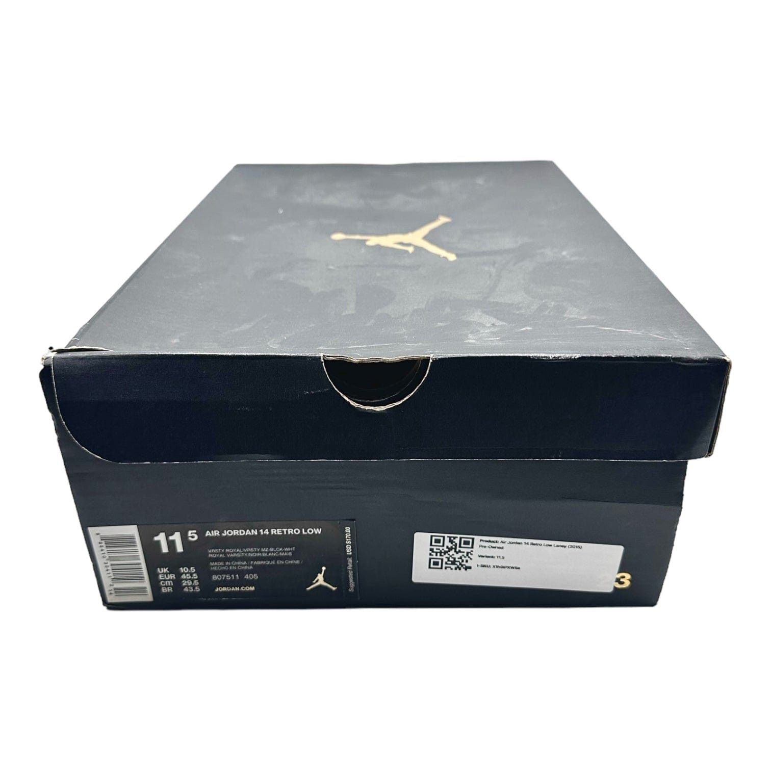 Nike 14 Retro Low Laney (2015) Size US 11.5 / EU 44-45 - 8 Thumbnail