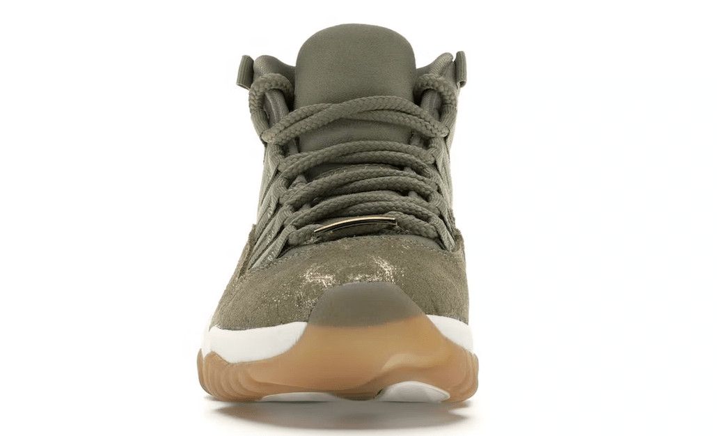 Off-White Air Jordan 11 Retro Neutral Olive (W) Size US 12 / IT 42 - 3 Thumbnail