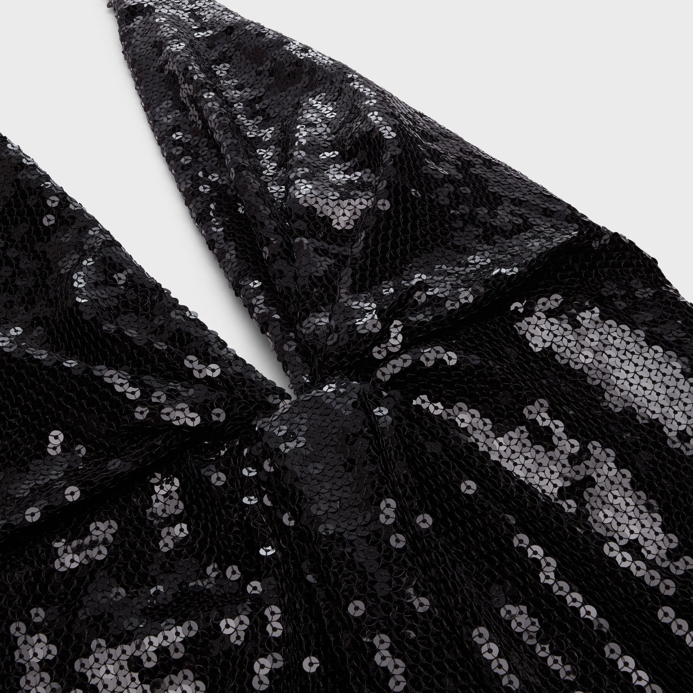 Celine EMBROIDERED BUTTERFLY DRESS IN SILK MUSLIN black Size M / US 6-8 / IT 42-44 - 3 Thumbnail