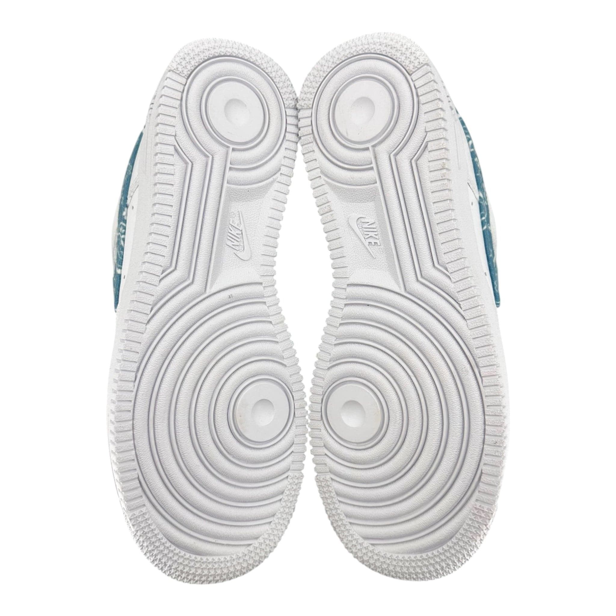 Nike Air Force 1 Low '07 Essential White Worn Blue Paisley (W) Size US 6.5 / IT 36.5 - 7 Thumbnail