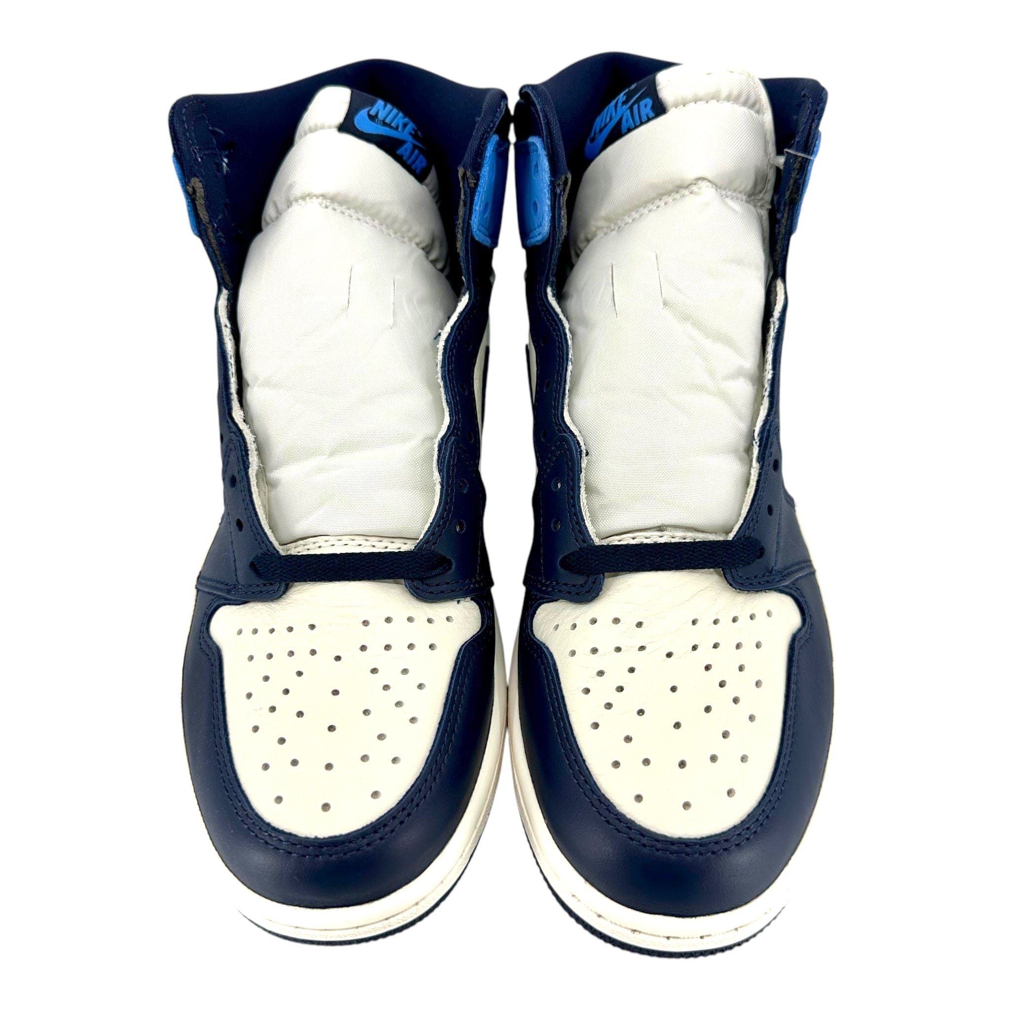 Nike 1 Retro High Obsidian UNC Size US 9.5 / EU 42-43 - 5 Thumbnail