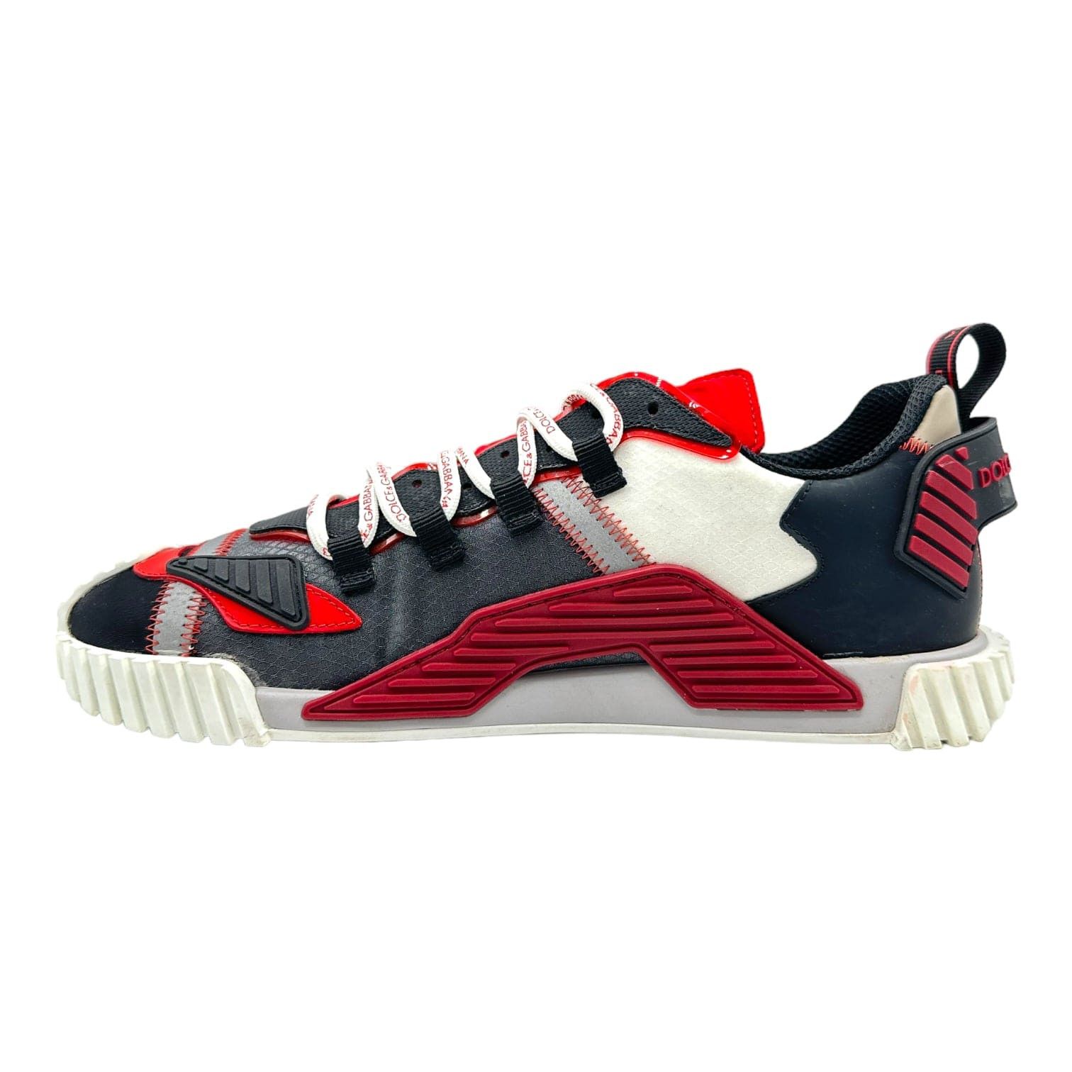 Dolce & Gabbana NS1 Low Top Sneaker Red White Black Size US 10 / EU 43 - 3 Thumbnail