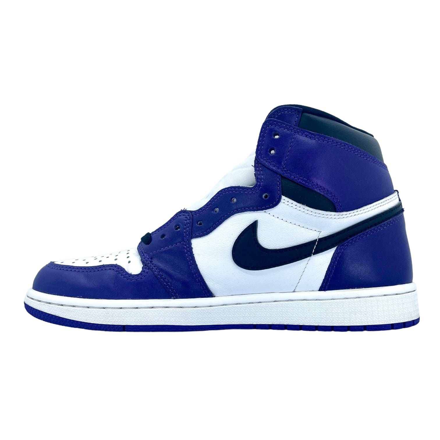 Nike 1 Retro High Court Purple White Size US 10 / EU 43 - 3 Thumbnail