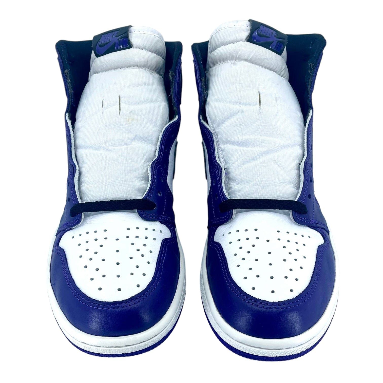 Nike 1 Retro High Court Purple White Size US 10 / EU 43 - 5 Thumbnail