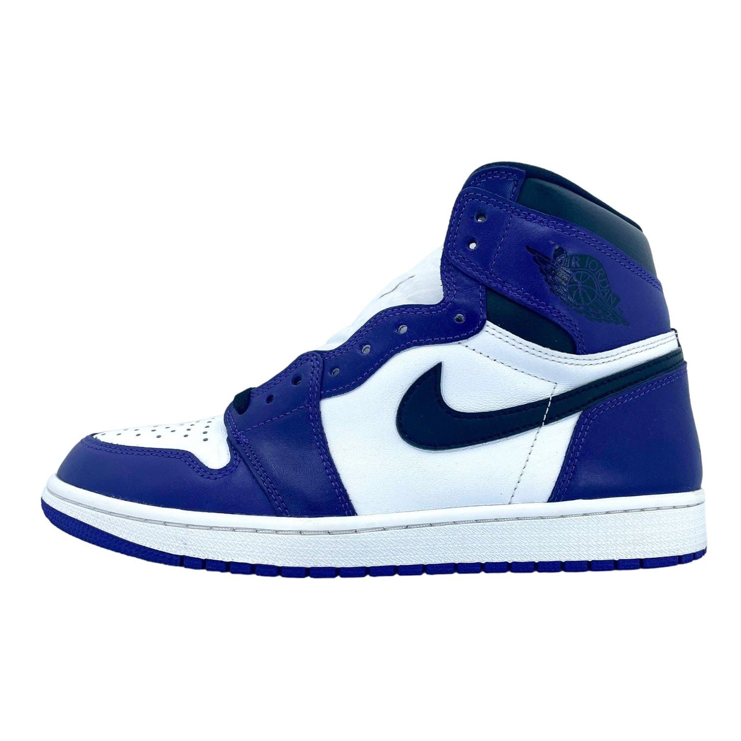 Nike 1 Retro High Court Purple White Size US 10 / EU 43 - 2 Thumbnail