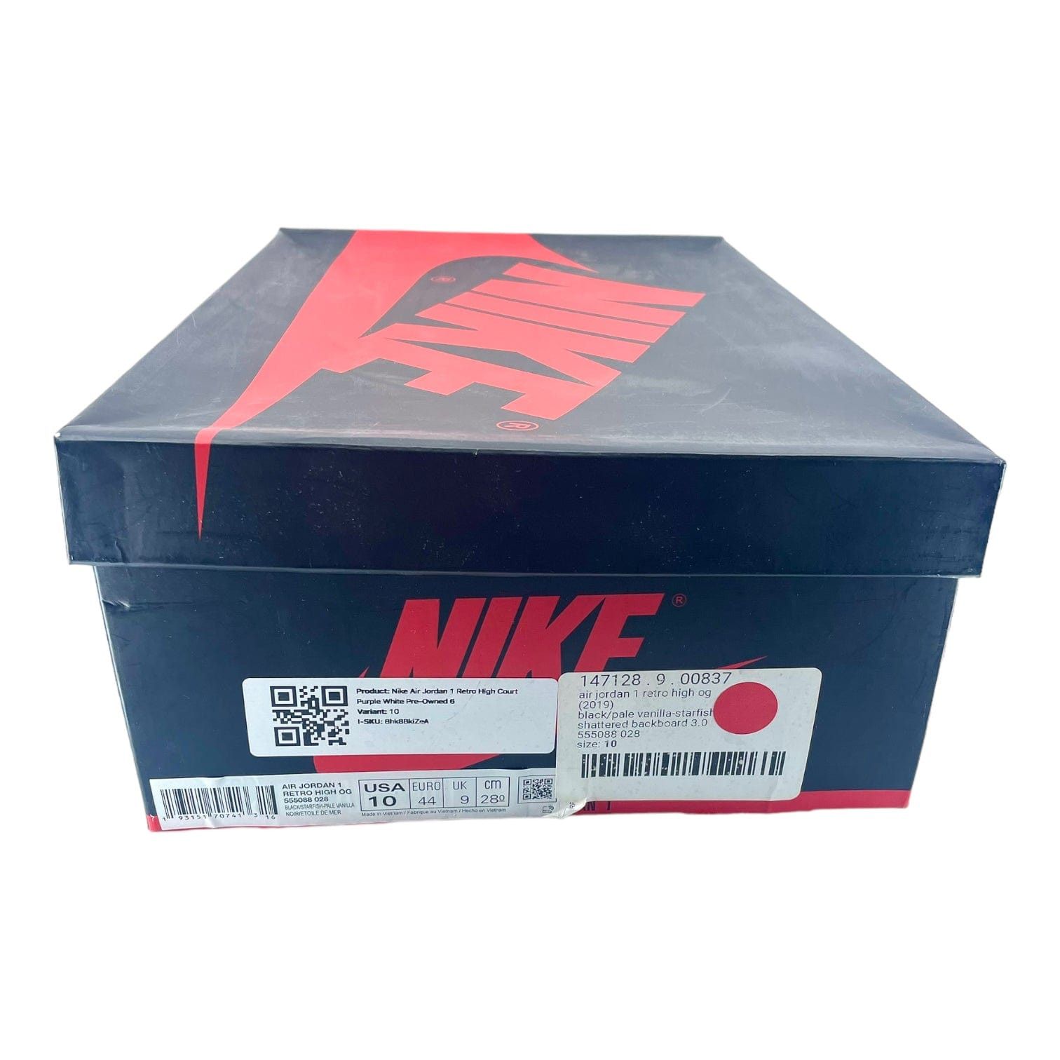 Nike 1 Retro High Court Purple White Size US 10 / EU 43 - 8 Thumbnail