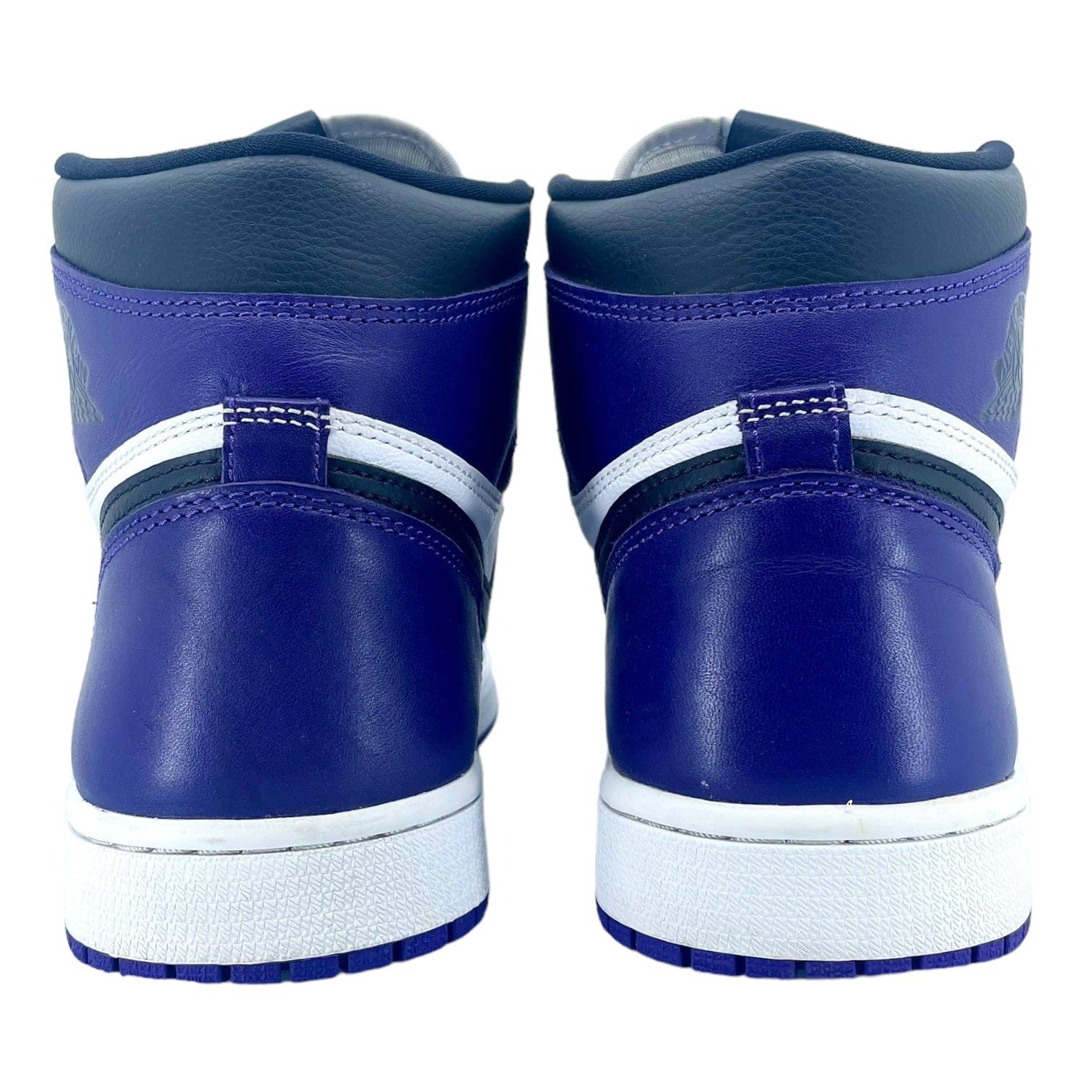 Nike 1 Retro High Court Purple White Size US 10 / EU 43 - 6 Thumbnail