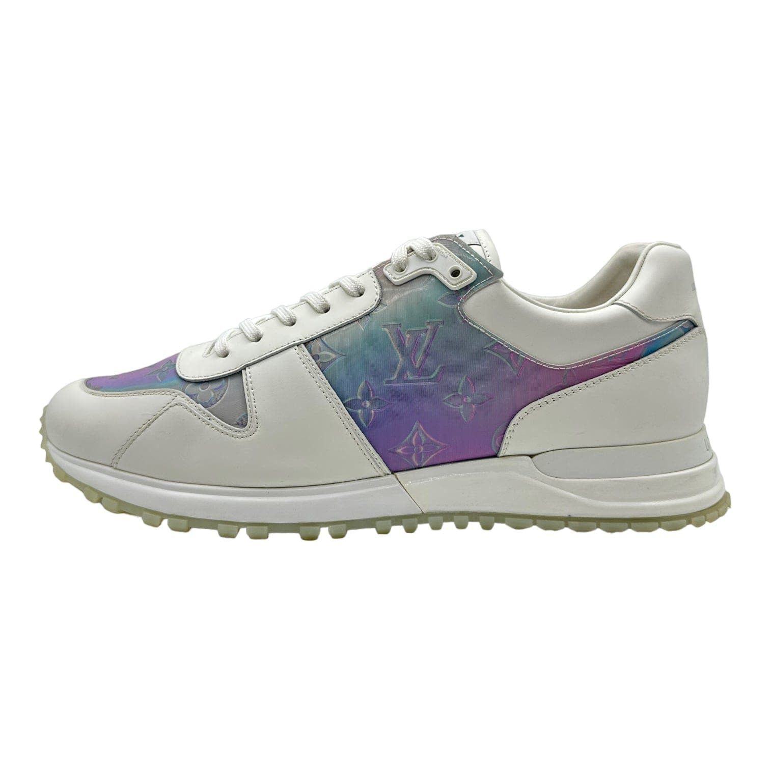 Louis Vuitton Run Away Sneaker Holographic White Silver Size US 8.5 / EU 41-42 - 2 Thumbnail