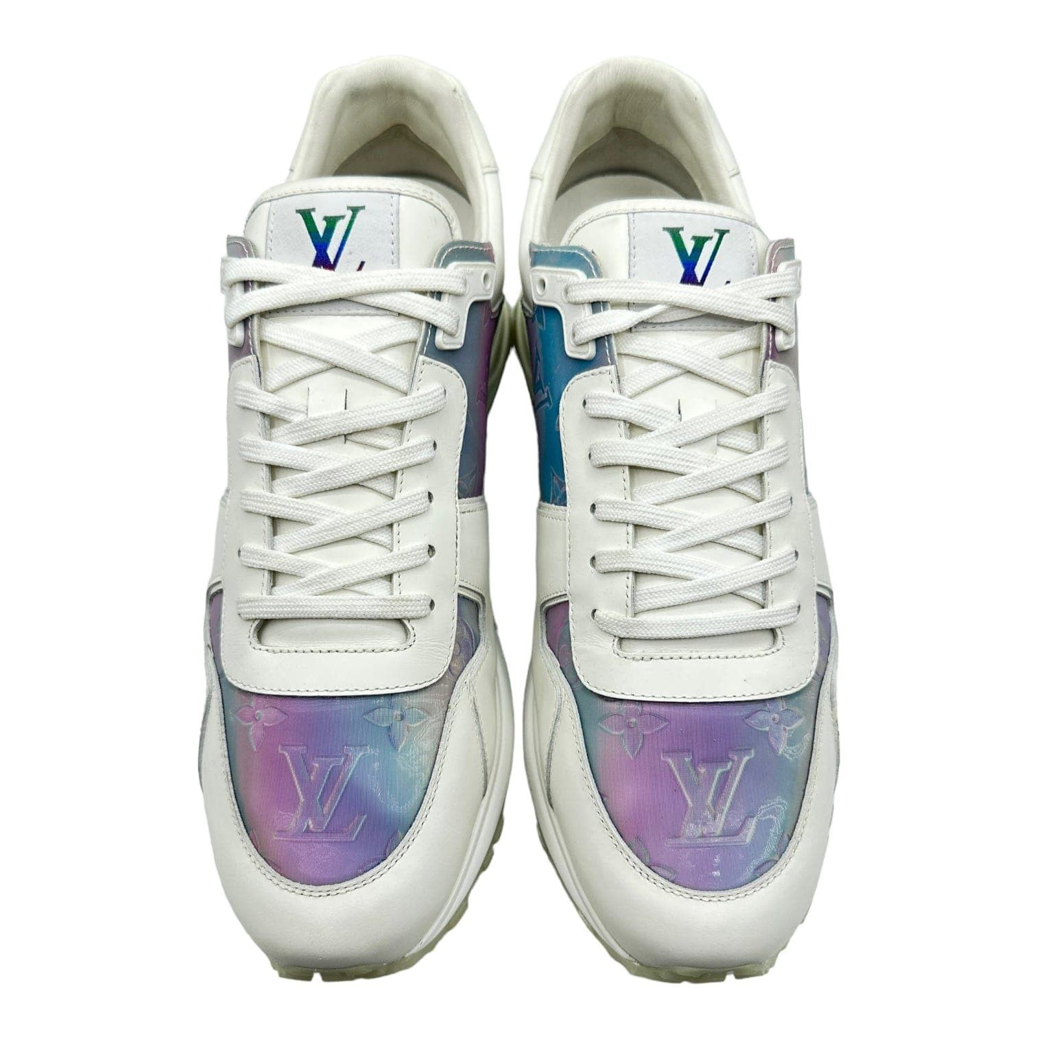 Louis Vuitton Run Away Sneaker Holographic White Silver Size US 8.5 / EU 41-42 - 5 Thumbnail
