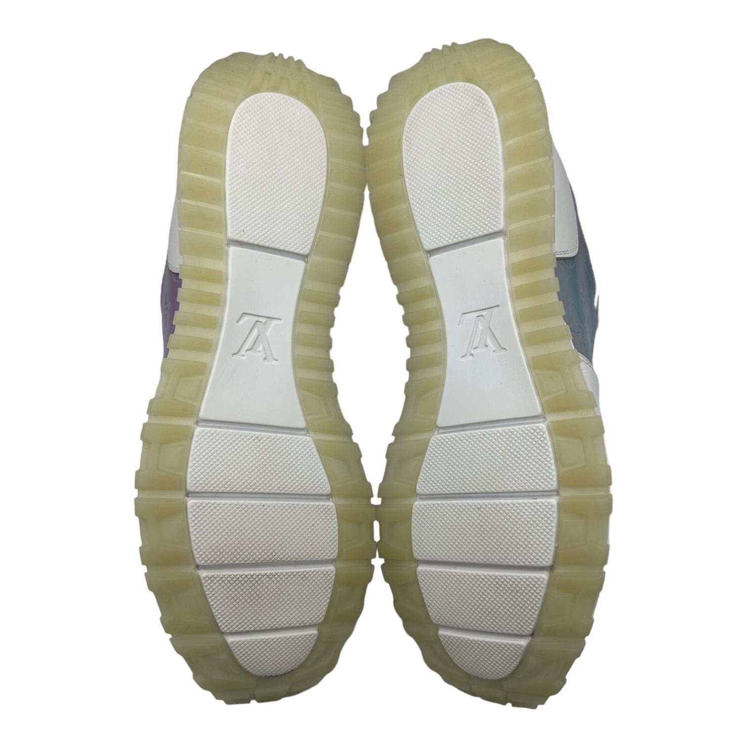 Louis Vuitton Run Away Sneaker Holographic White Silver Size US 8.5 / EU 41-42 - 7 Thumbnail