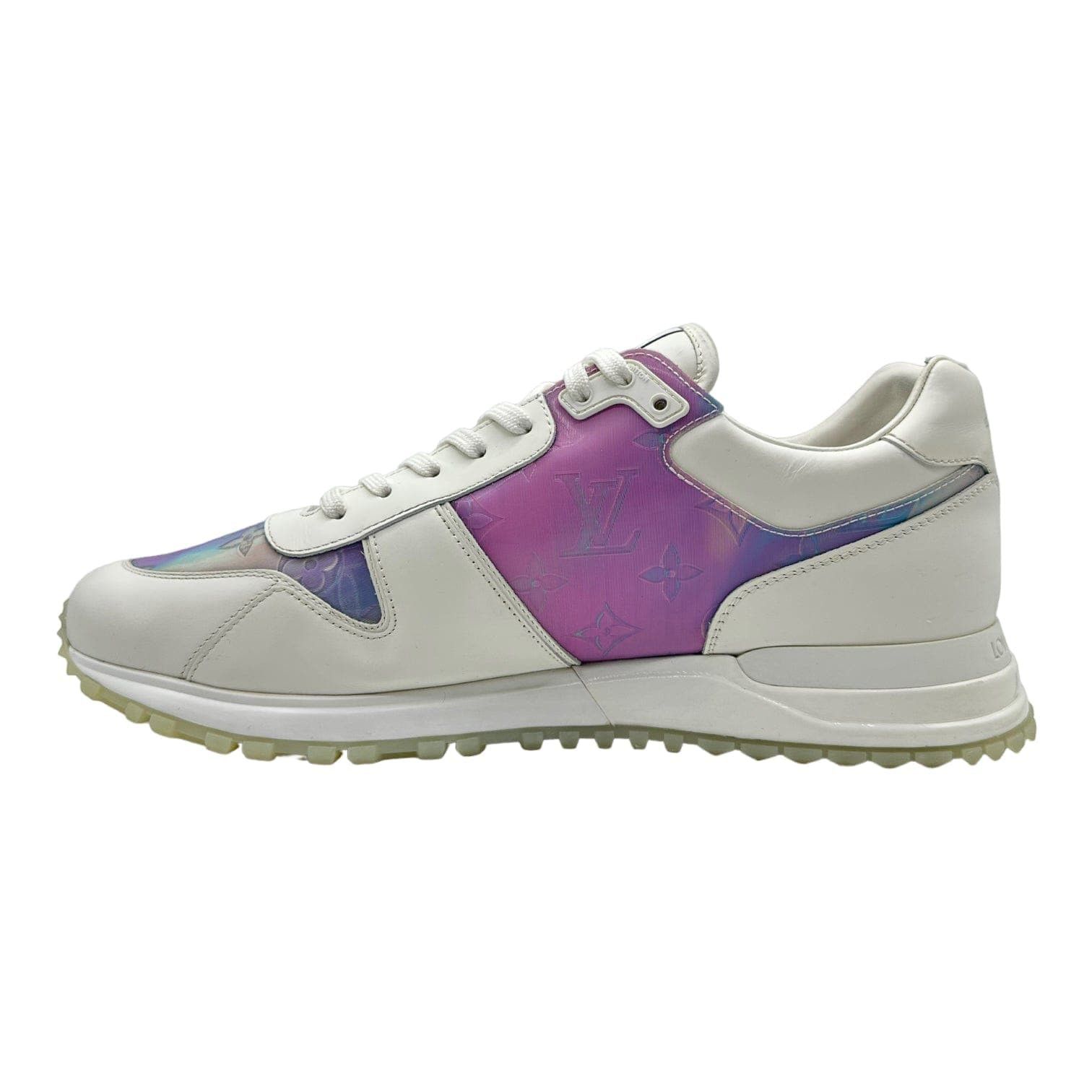 Louis Vuitton Run Away Sneaker Holographic White Silver Size US 8.5 / EU 41-42 - 3 Thumbnail