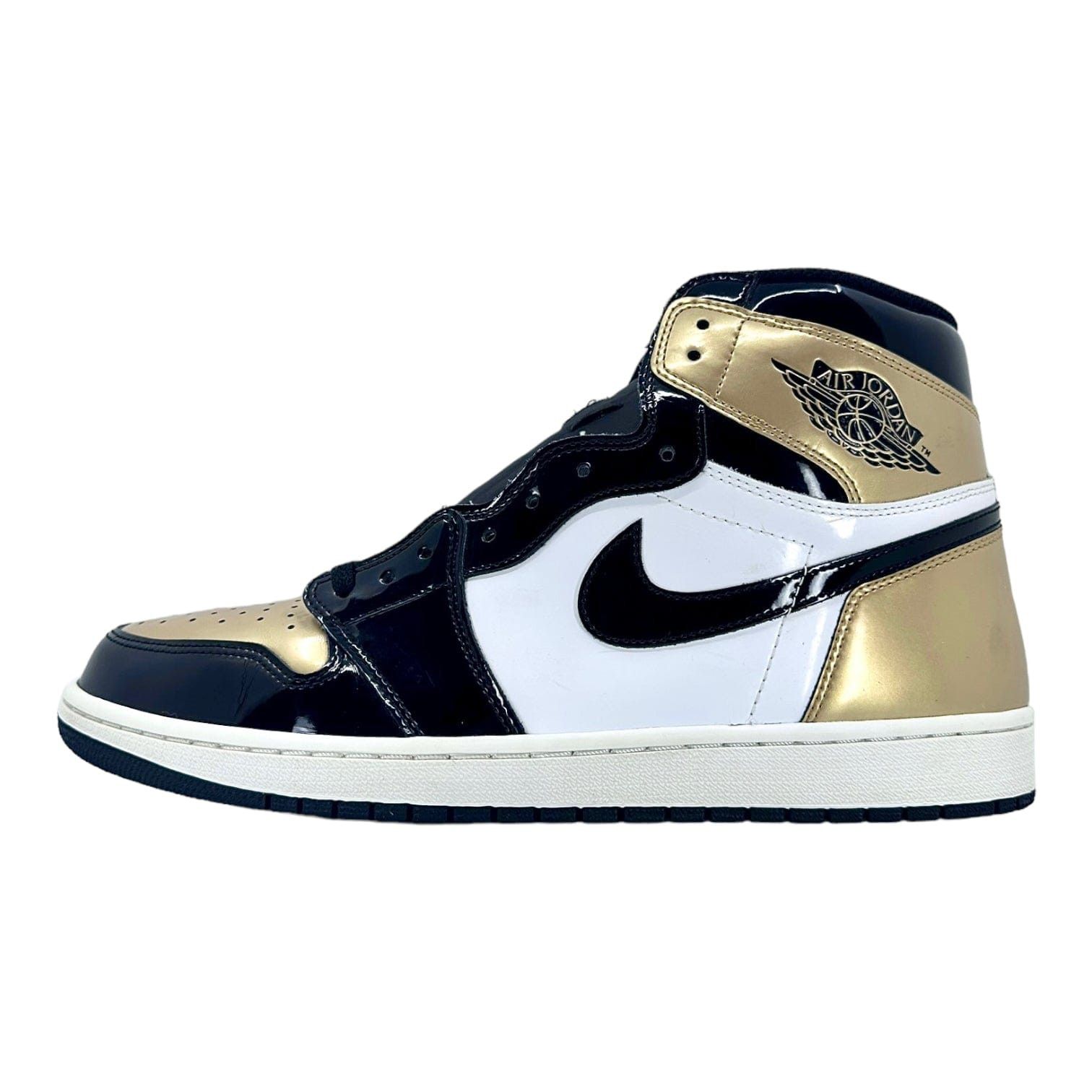 Nike 1 Retro High NRG Patent Gold Toe Size US 14 / EU 47 - 2 Thumbnail