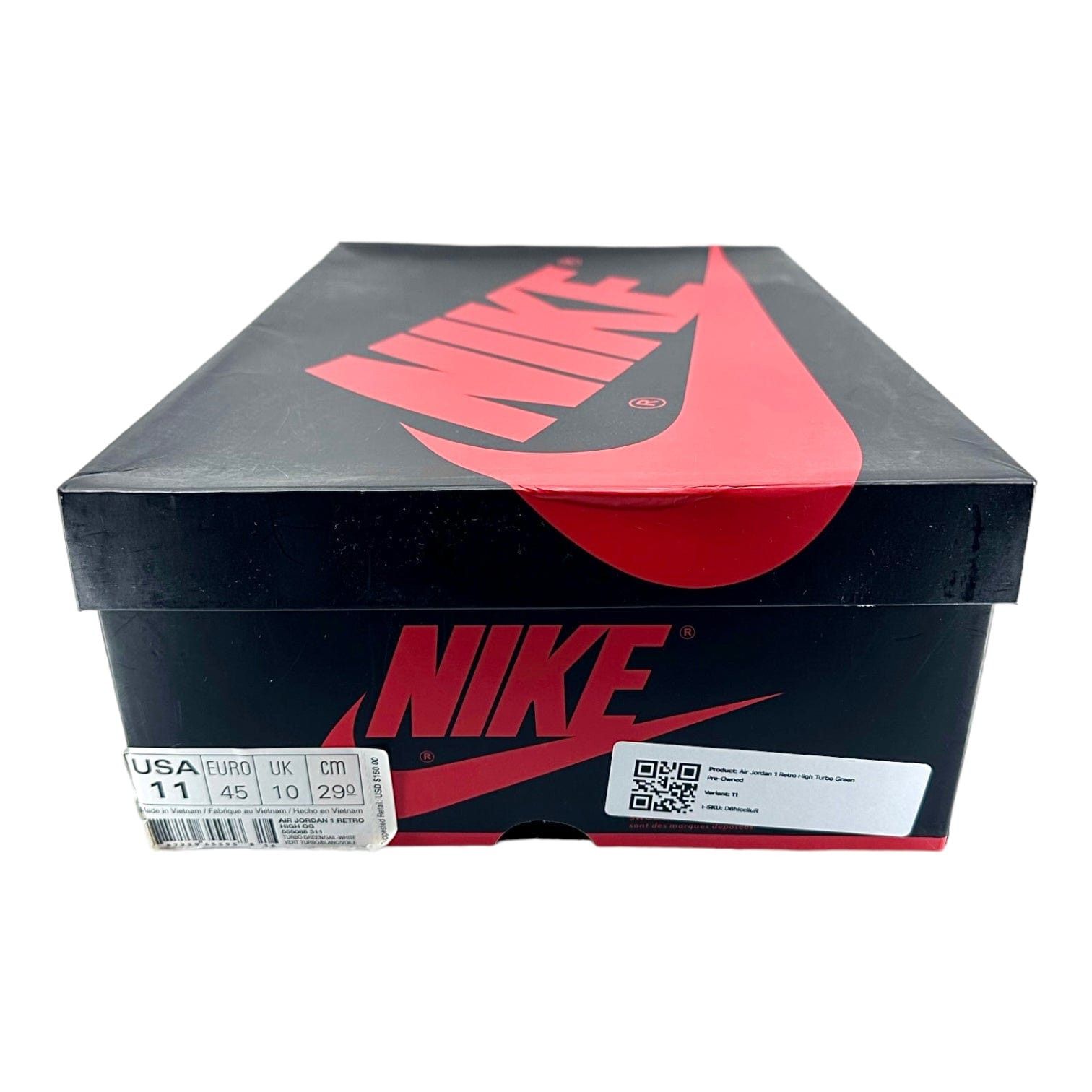Nike 1 Retro High Turbo Green Size US 11 / EU 44 - 8 Thumbnail