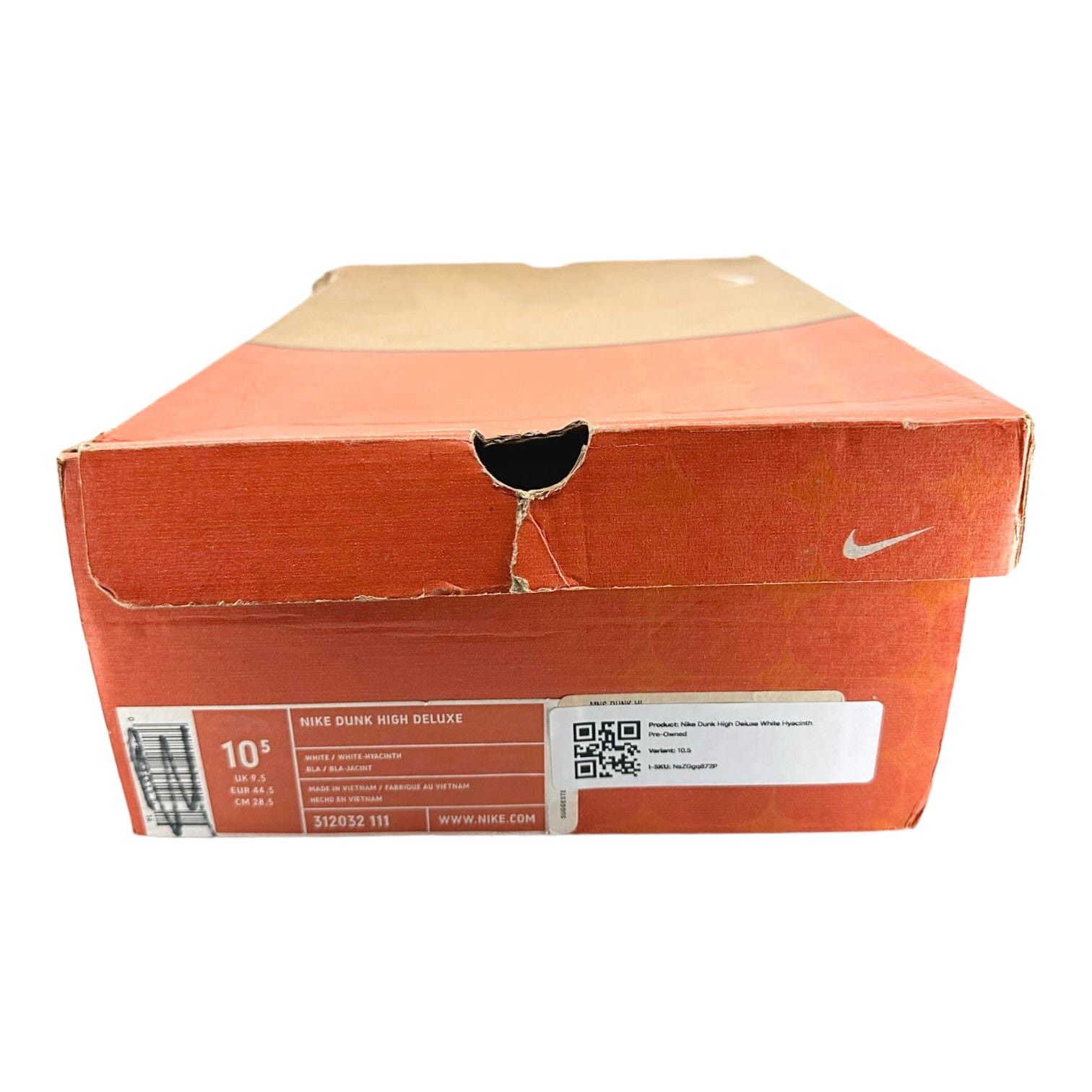 Nike Dunk High Deluxe White Hyacinth Size US 10.5 / EU 43-44 - 8 Thumbnail