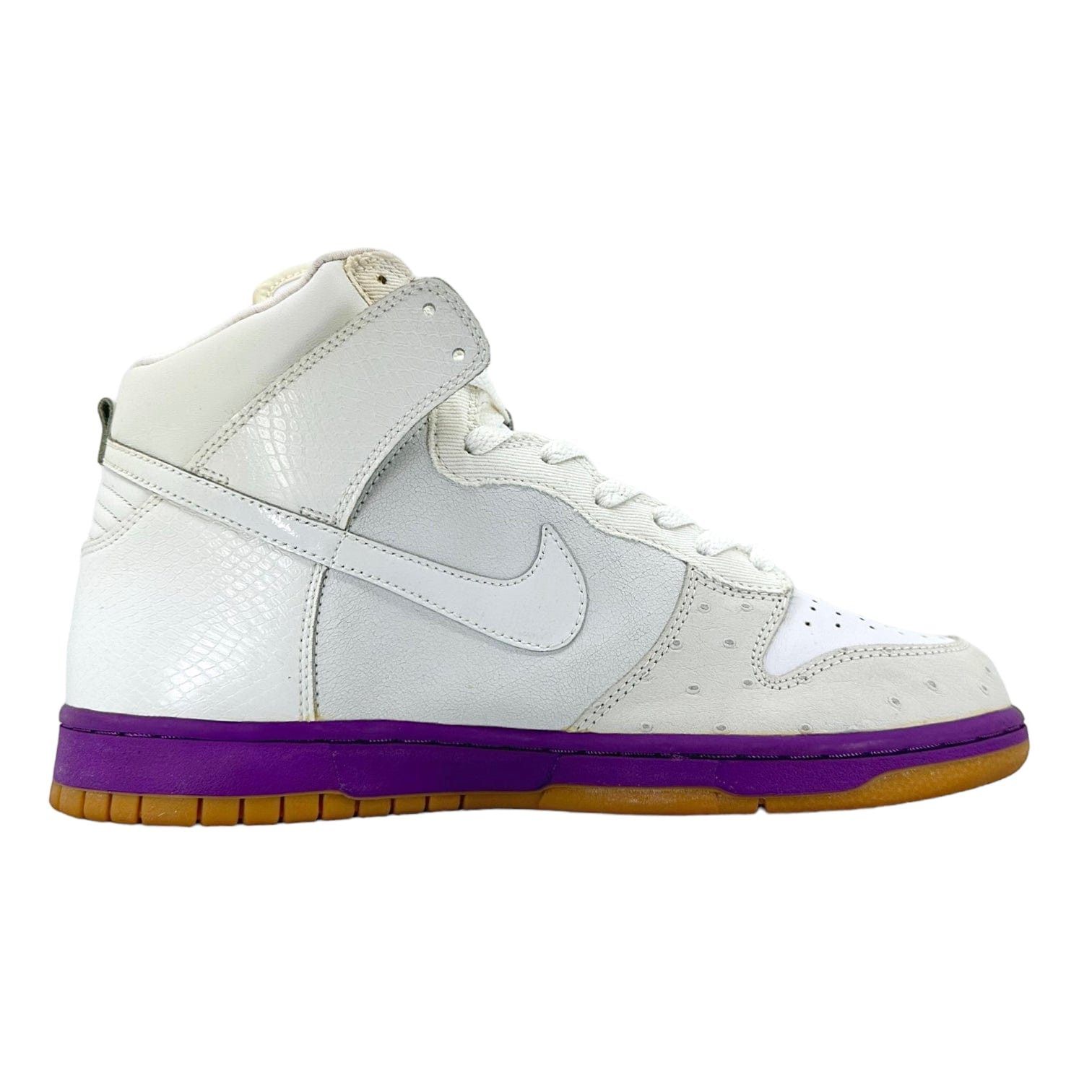 Nike Dunk High Deluxe White Hyacinth Size US 10.5 / EU 43-44 - 4 Thumbnail