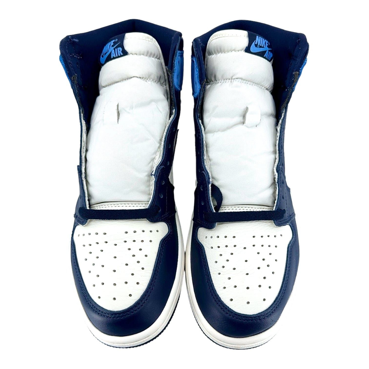 Nike 1 Retro High Obsidian UNC Size US 10.5 / EU 43-44 - 5 Thumbnail