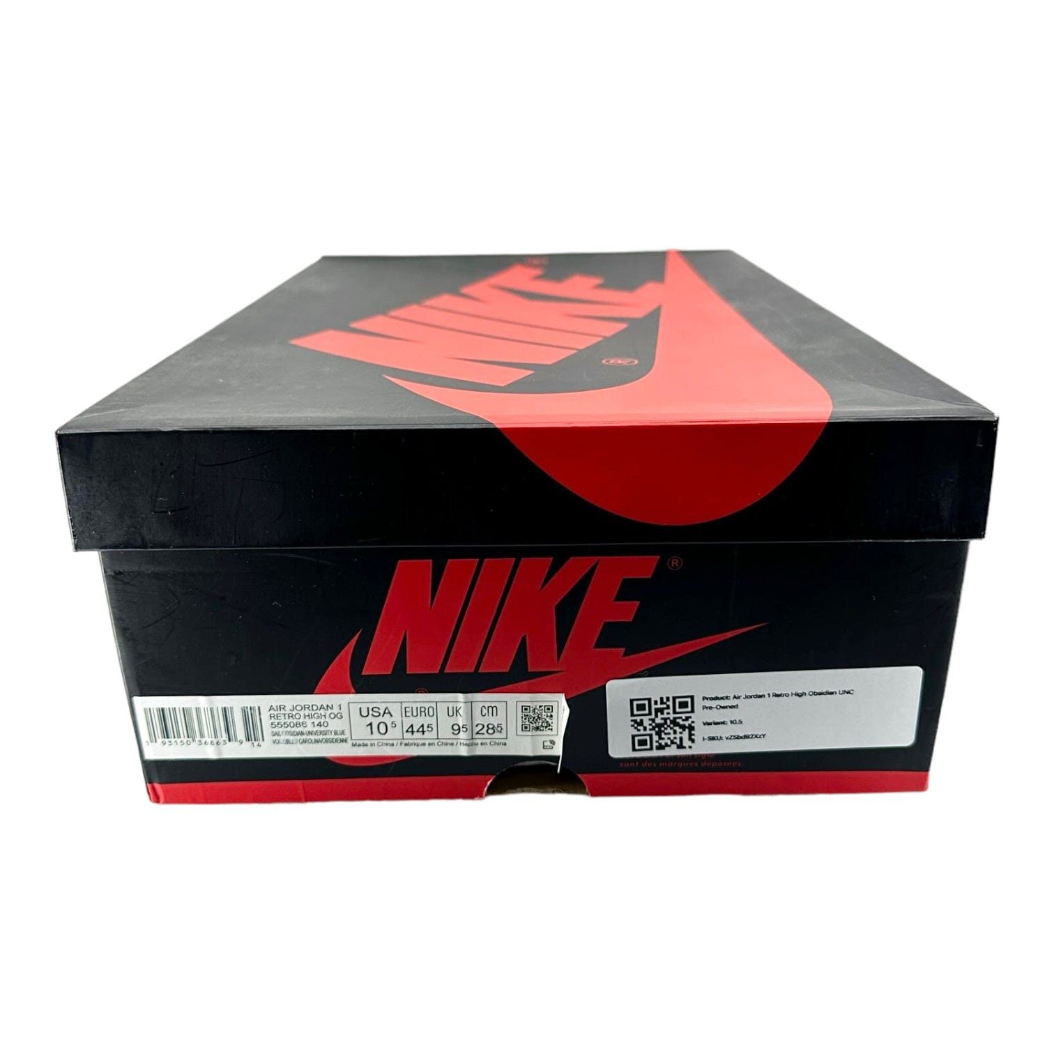 Nike 1 Retro High Obsidian UNC Size US 10.5 / EU 43-44 - 8 Thumbnail