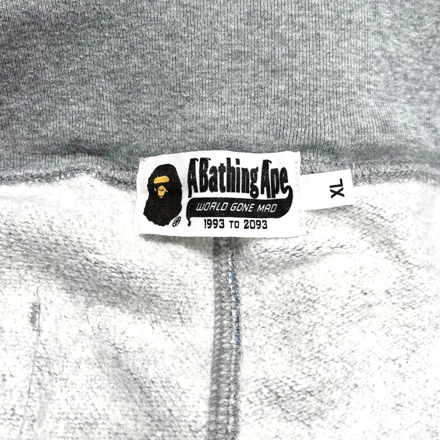 Bape Bape Sta Shark Stars Logo Sweatpants Grey Size US 40 / EU 56 - 6 Thumbnail