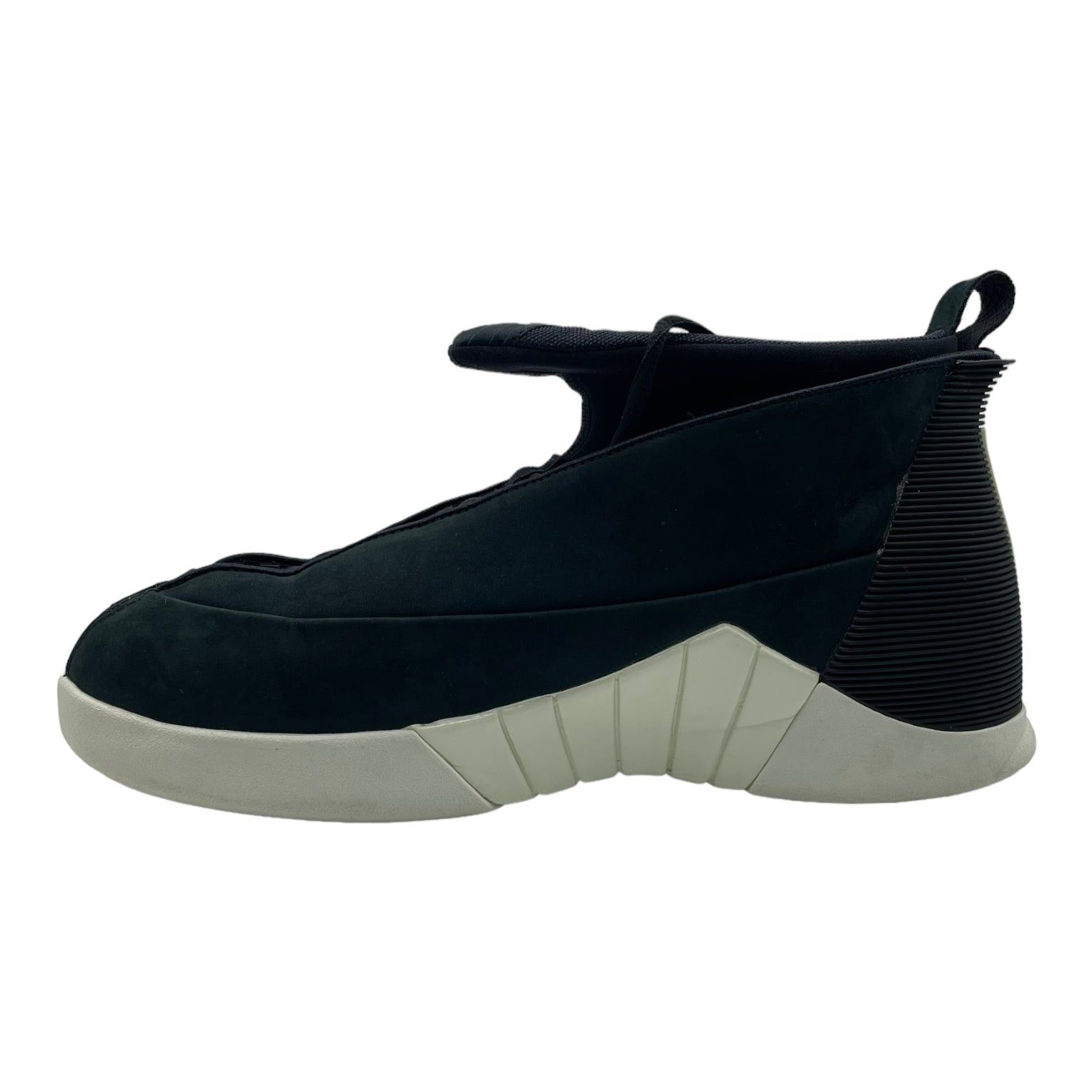 Nike 15 Retro PSNY Black Suede Size US 10 / EU 43 - 3 Thumbnail