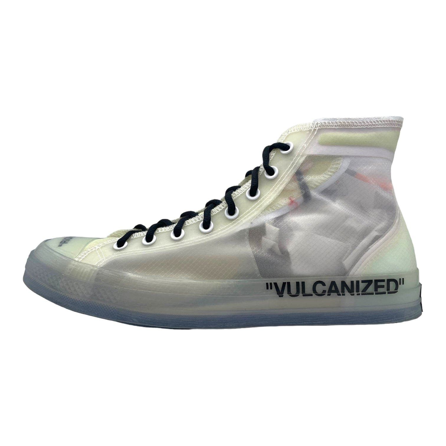 Converse Chuck Taylor All-Star Vulcanized Hi Off-White Size US 13 / EU 46 - 2 Thumbnail